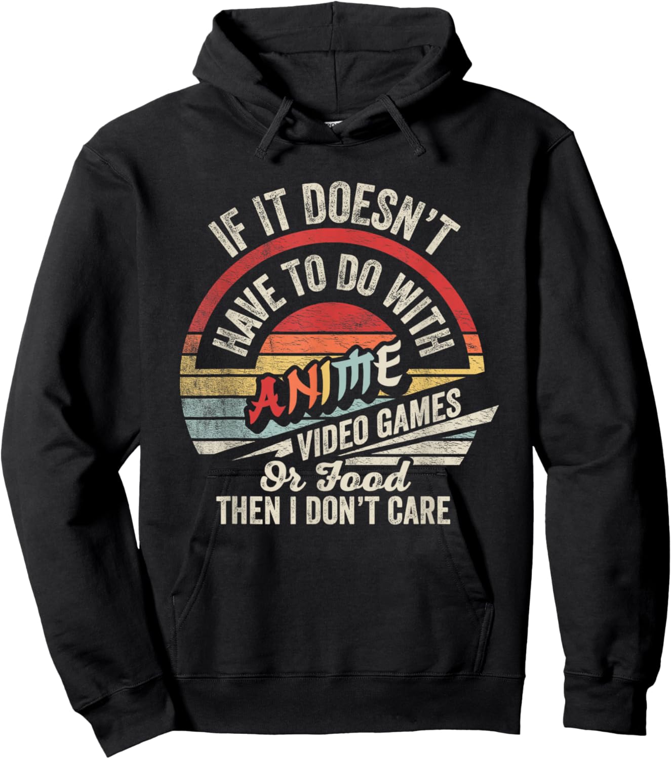 Vintage Anime Video Game Food Shirt Video Games Food Anime Hoodie - Hoodie | Black
