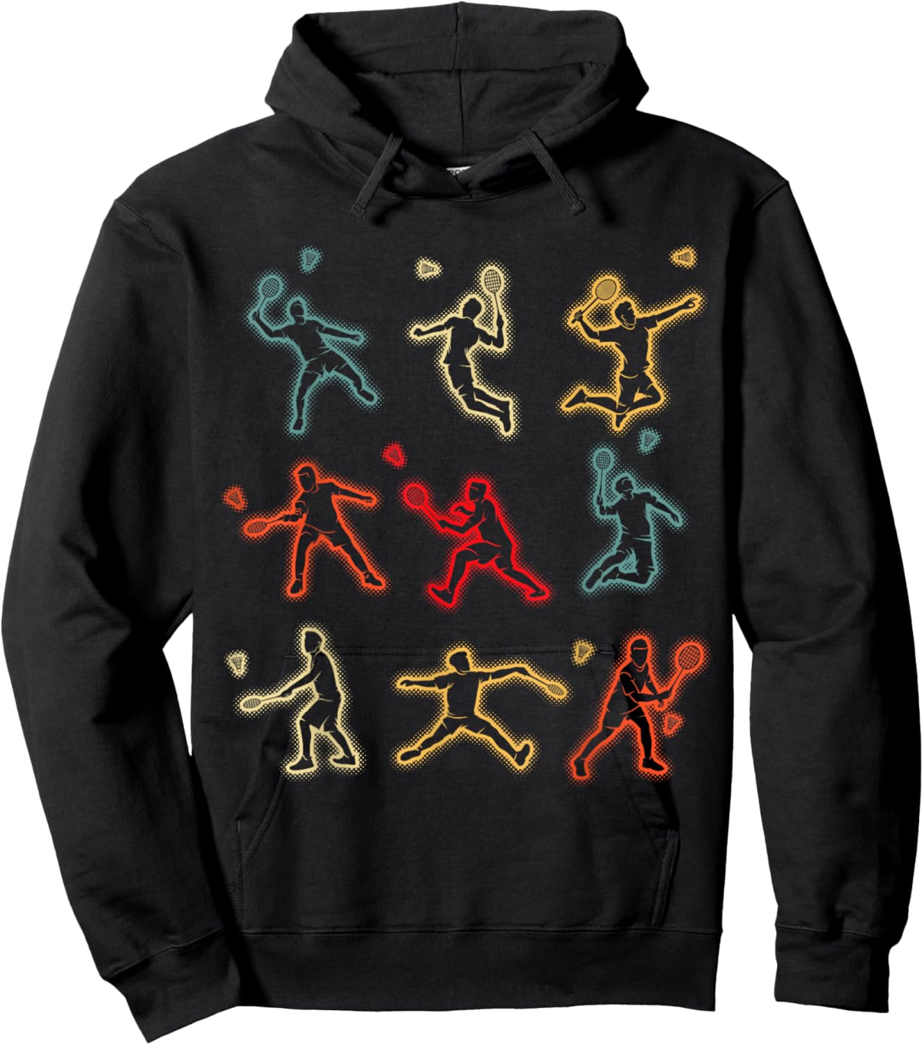 Badminton Shuttlecock Kids Youth Boys Hoodie - Hoodie | Black