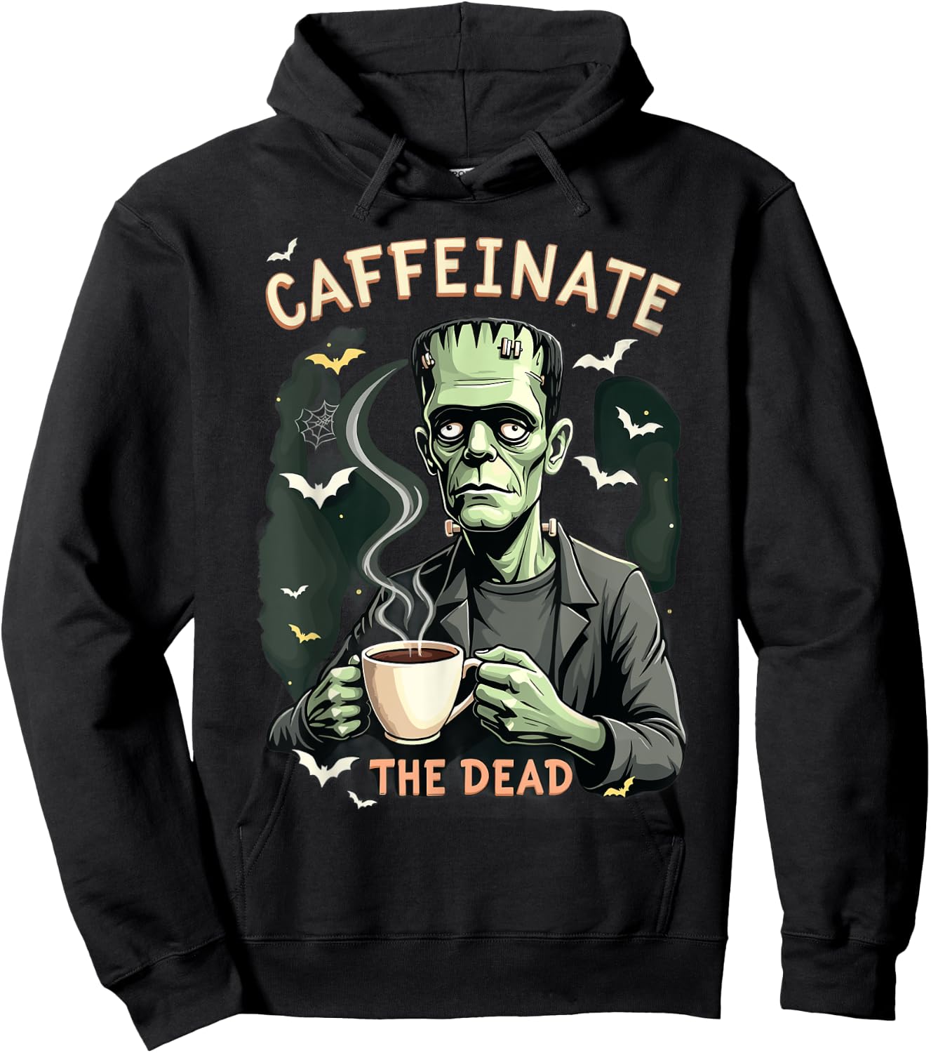 Haunted Frankenstein's Brew Hoodie - Hoodie | Black