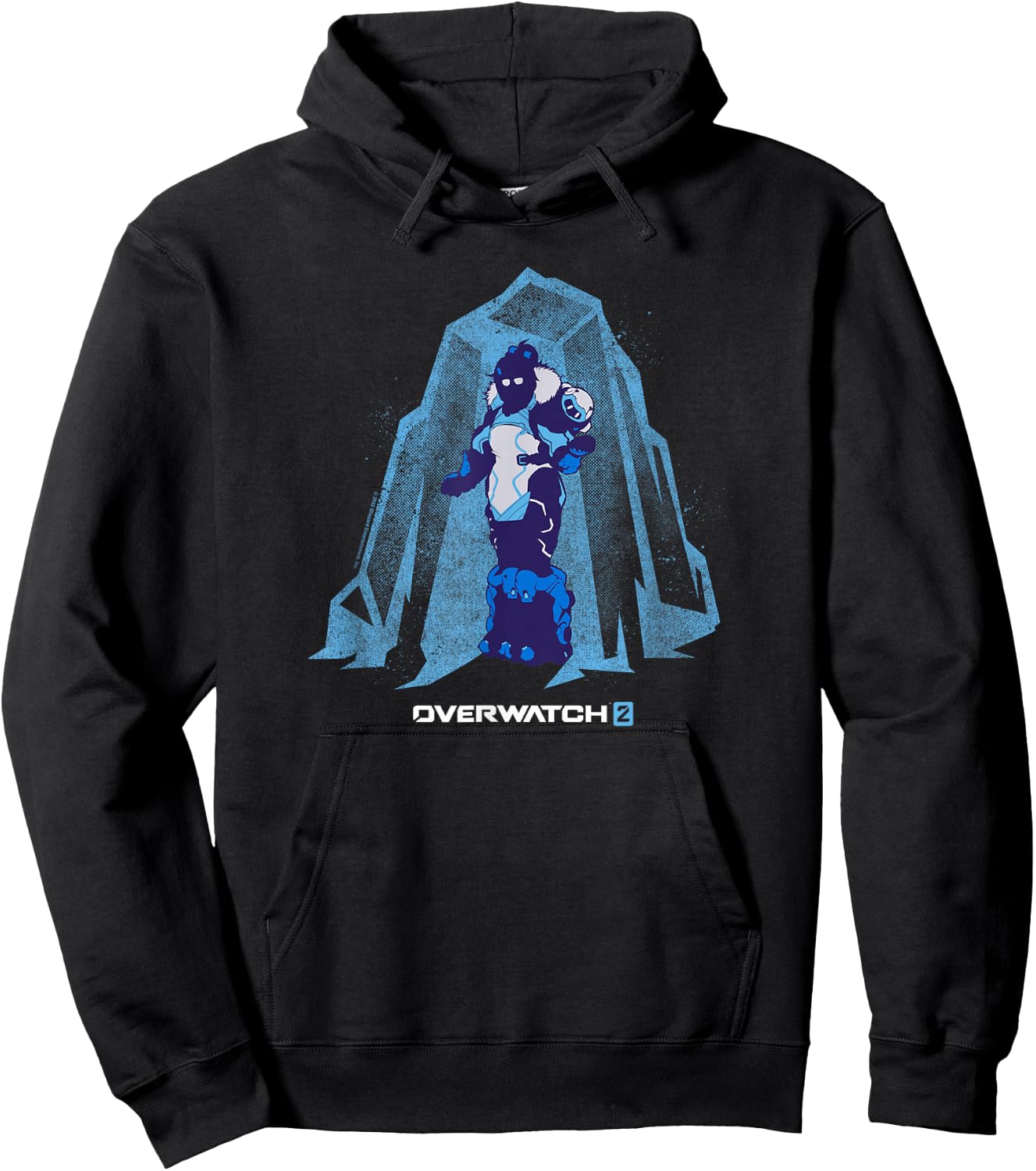 Overwatch 2 Mei Iceberg Logo Hoodie - Hoodie | Black