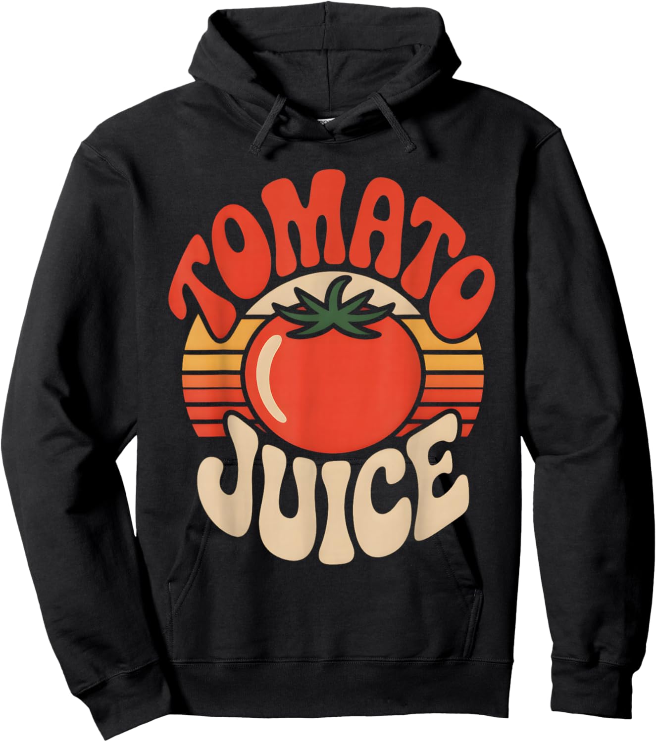 Jus de Tomate rétro Hoodie - Hoodie | Black