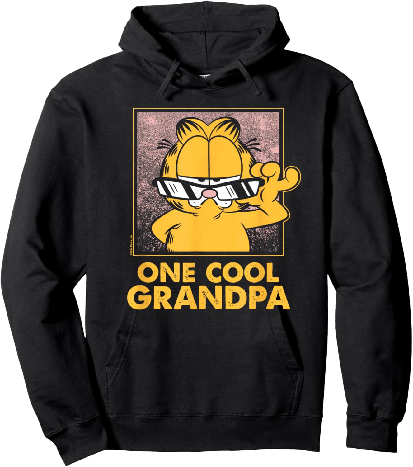 Garfield One Cool Grandpa Hoodie - Hoodie | Black