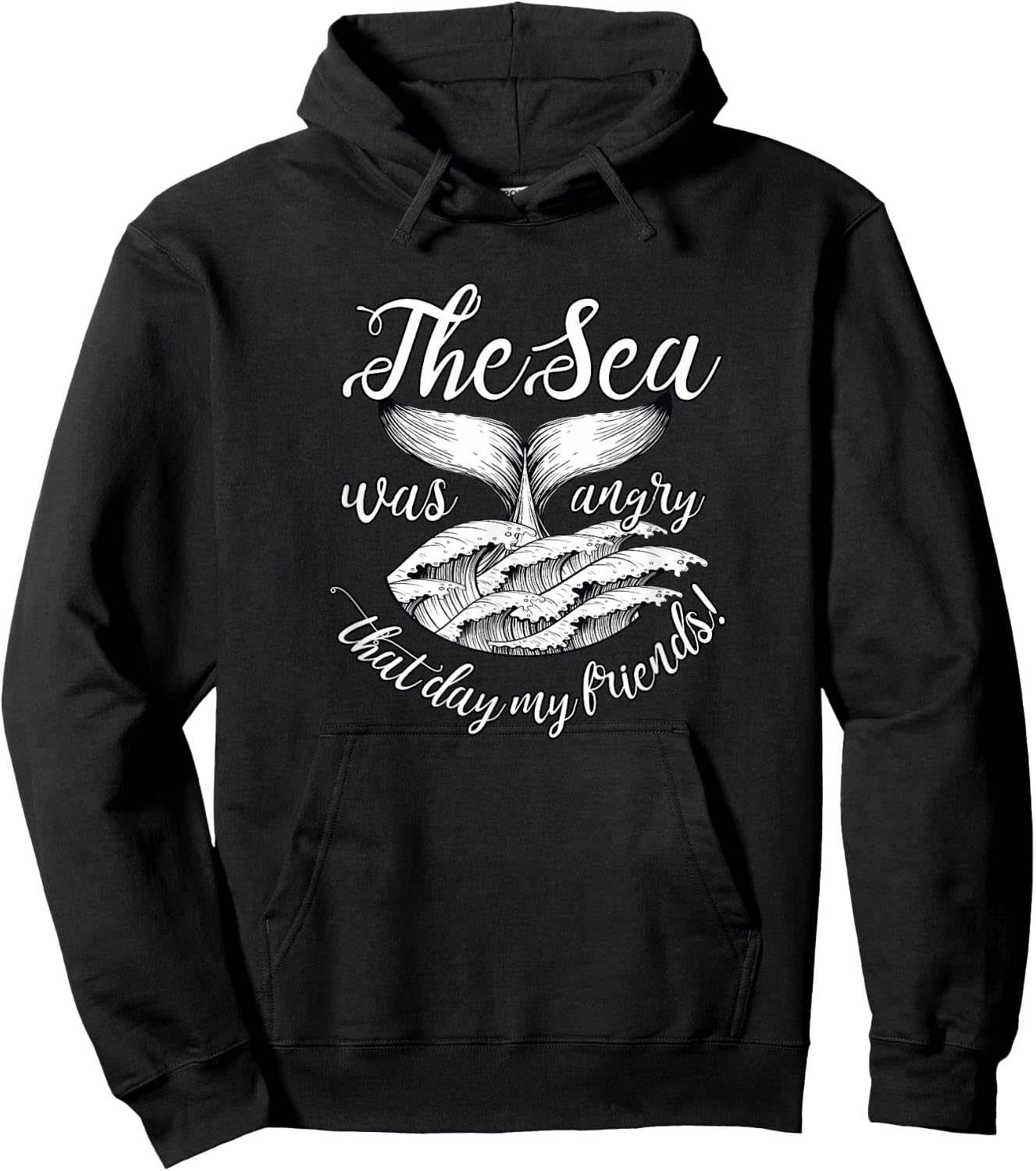 The Sea Was Angry That Day My Friends! Hoodie - Hoodie | Black