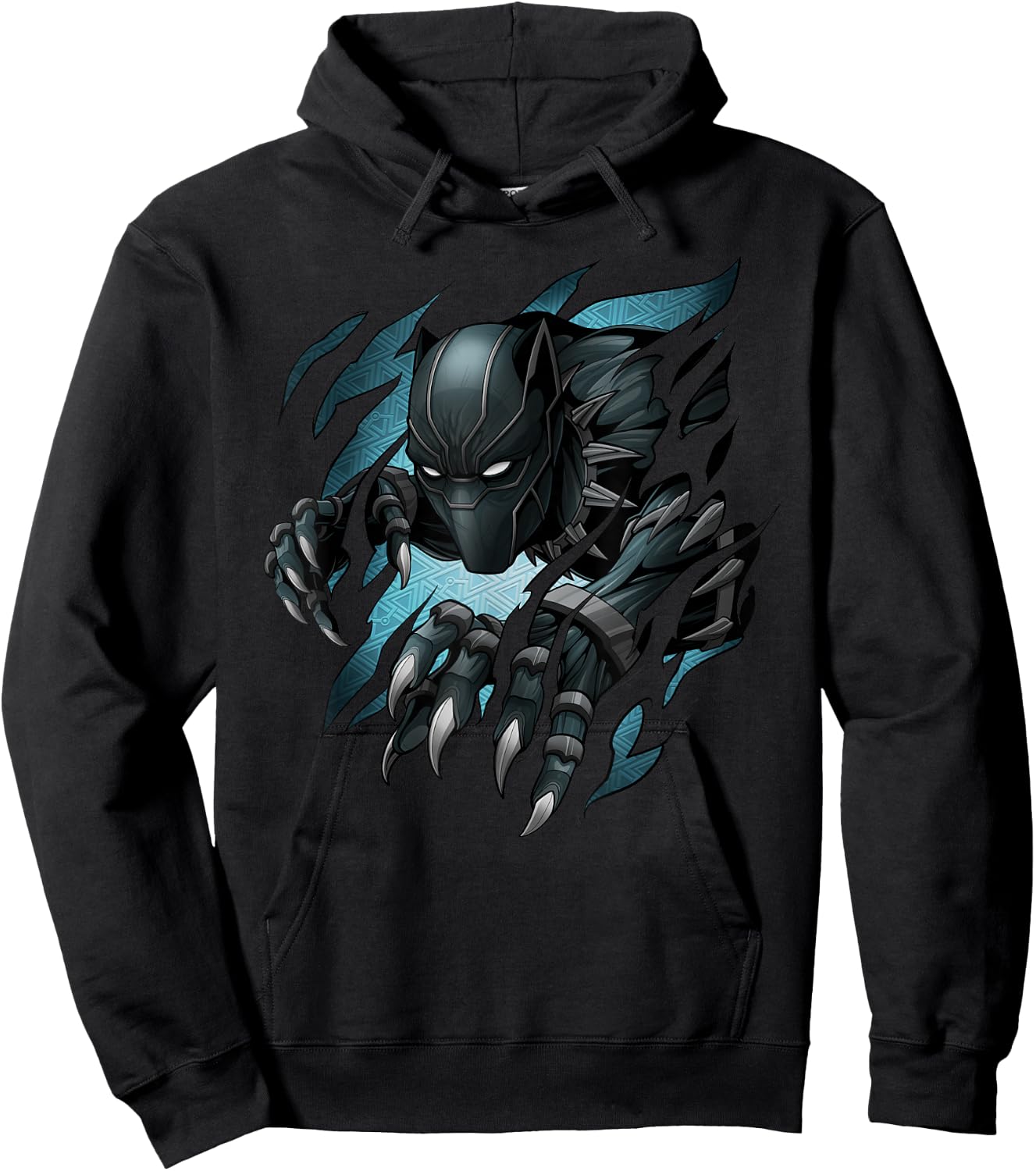 Marvel Black Panther T'Challa Claw Marks Small Hoodie - Hoodie | Black
