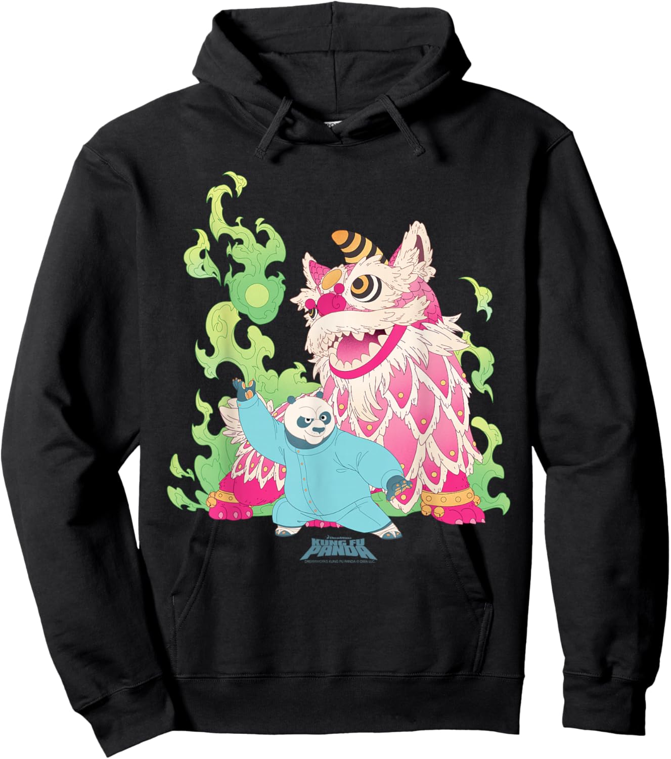 DreamWorks Kung Fu Panda Chinese New Year Po Hoodie - Hoodie | Black