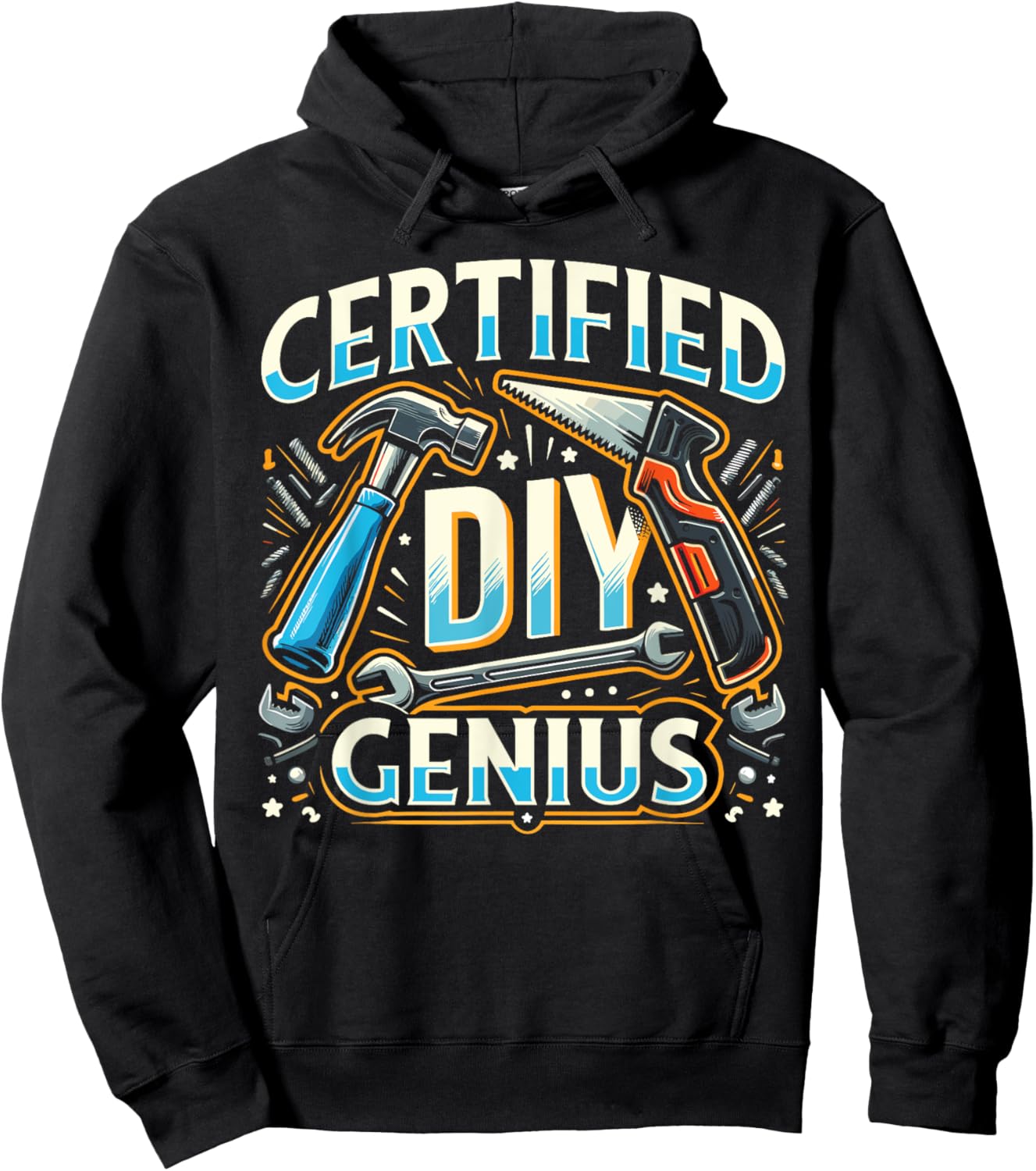 Renovation Remodel DIY Lovers Home Improvement Hoodie - Hoodie | Black
