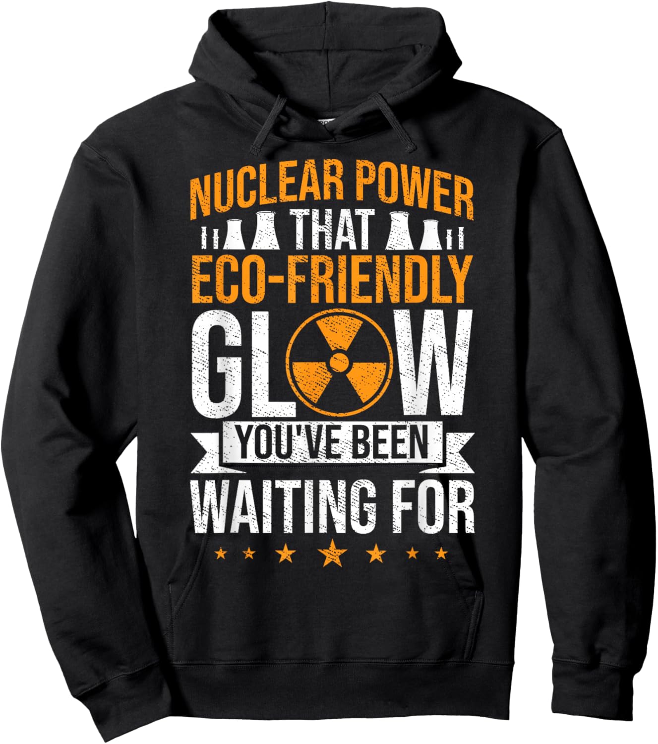 Radioactive Power Plant Atomic Energy Nuclear Engineering Hoodie - Hoodie | Black
