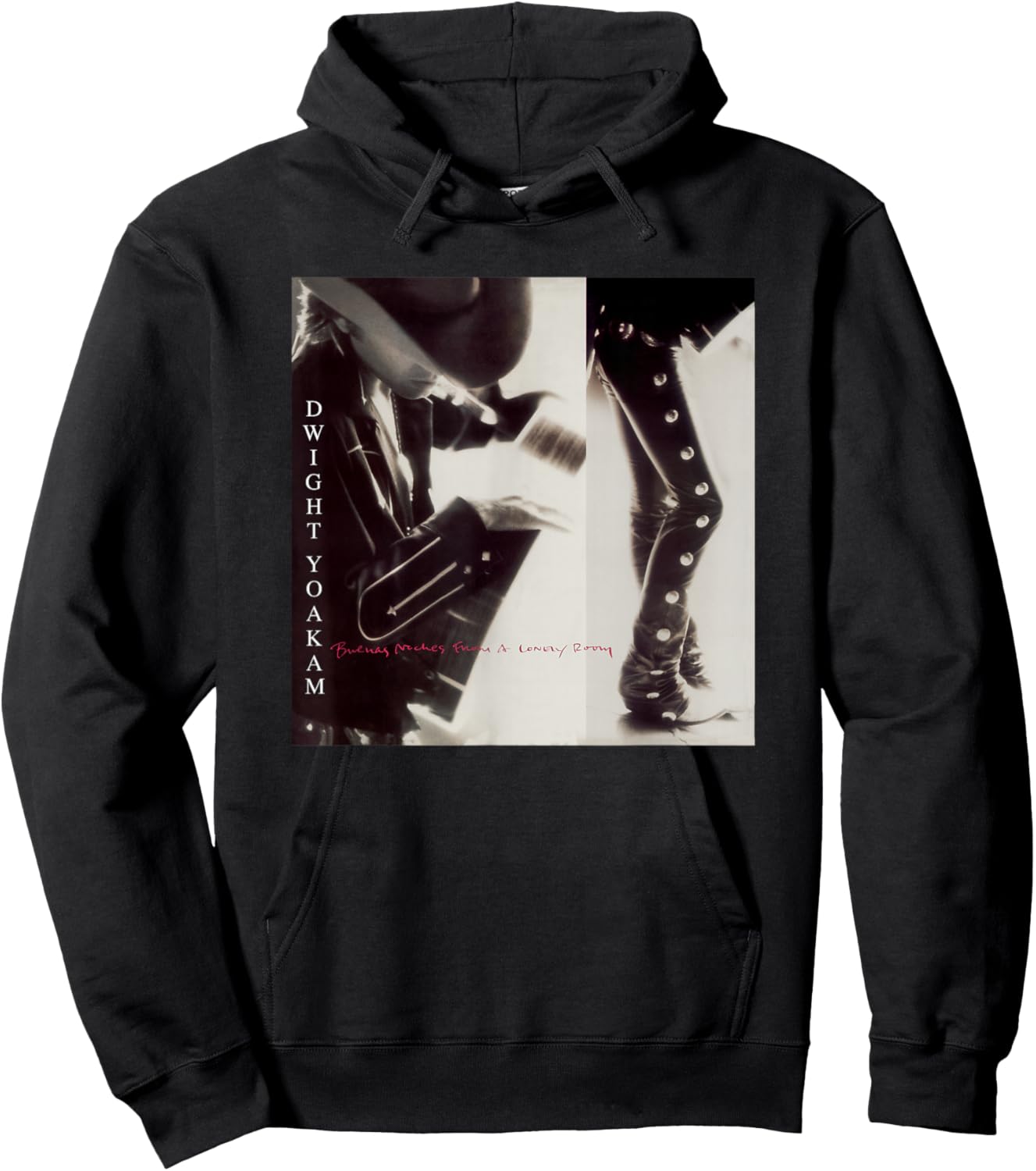Dwight Yoakam Buenas Noches Hoodie - Hoodie | Black