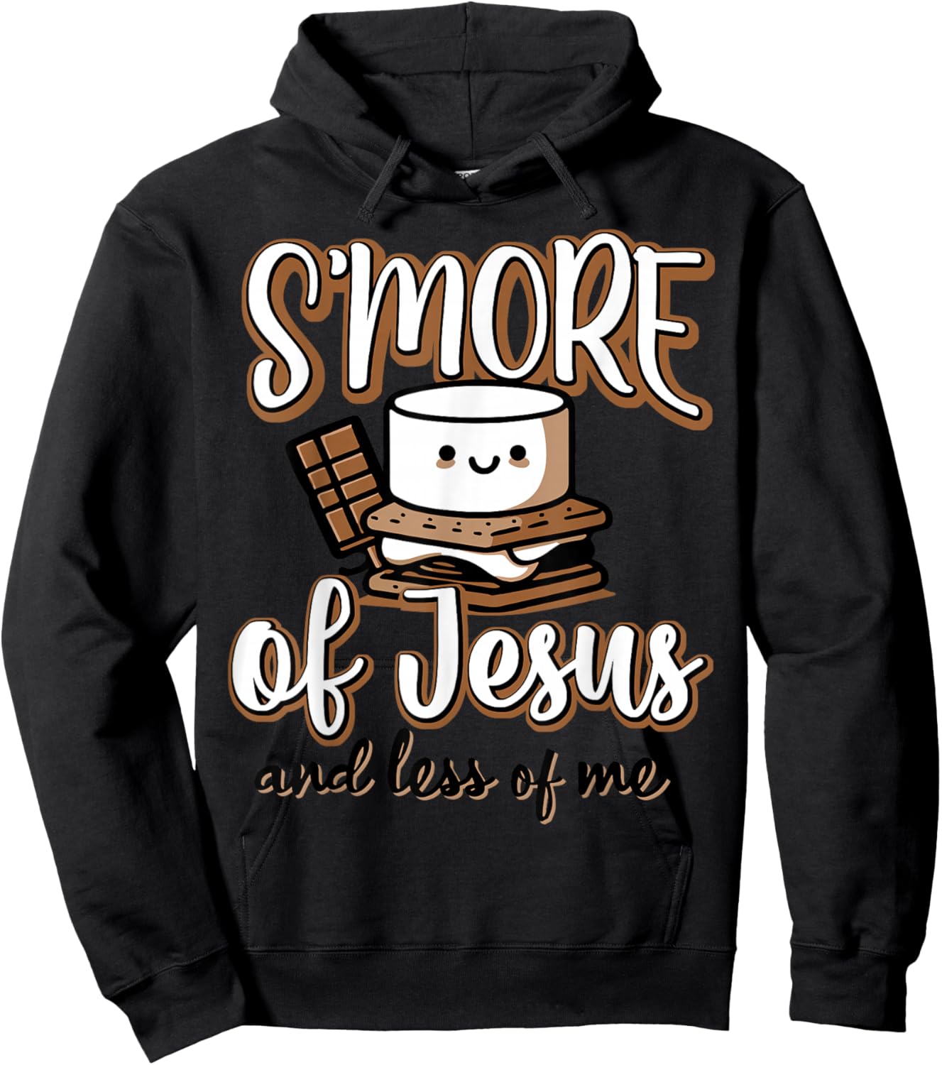 S'more Of Jesus And Less Of Me Hoodie - Hoodie | Black