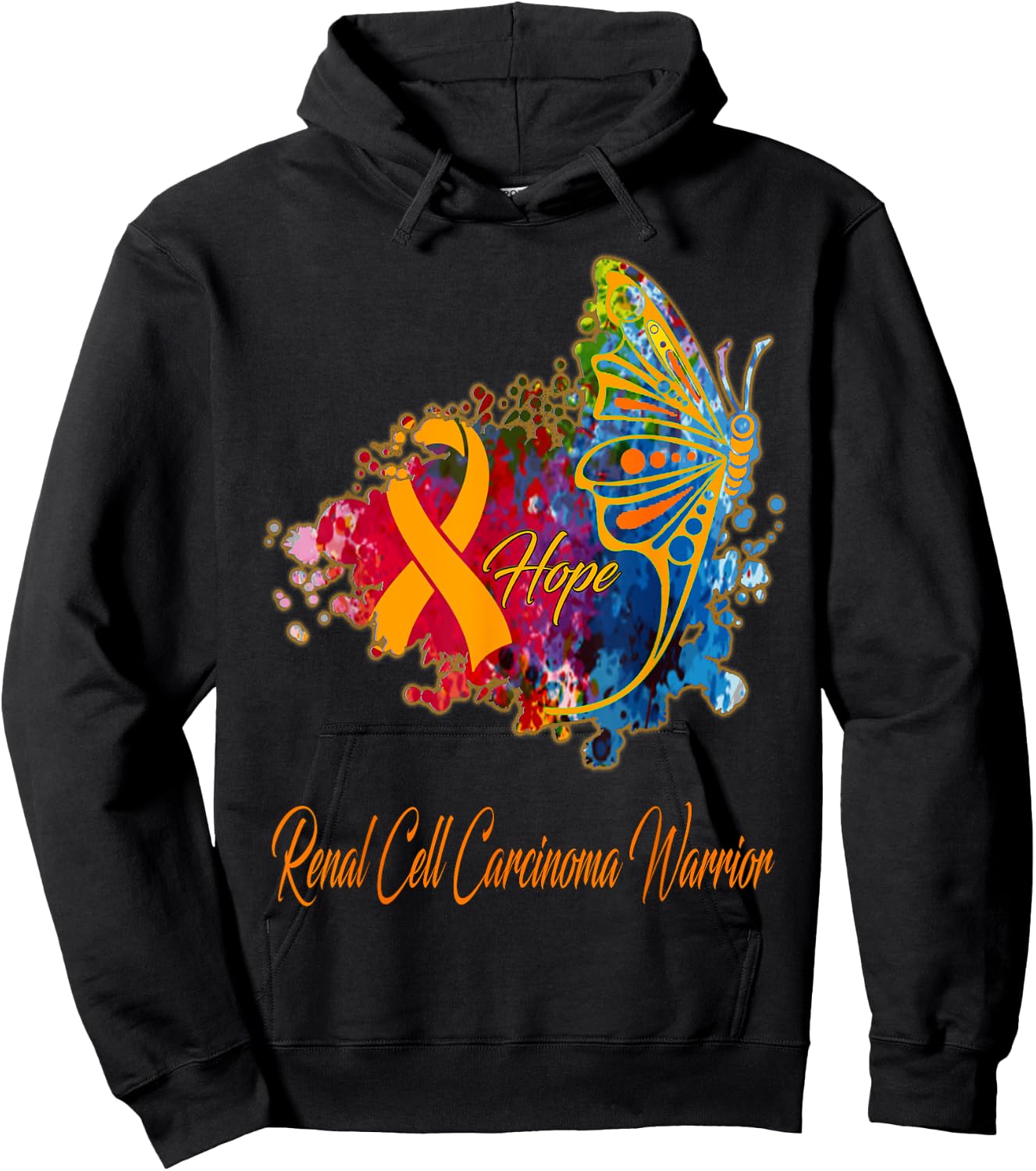 Renal Cell Carcinoma Awareness Hoodie - Hoodie | Black