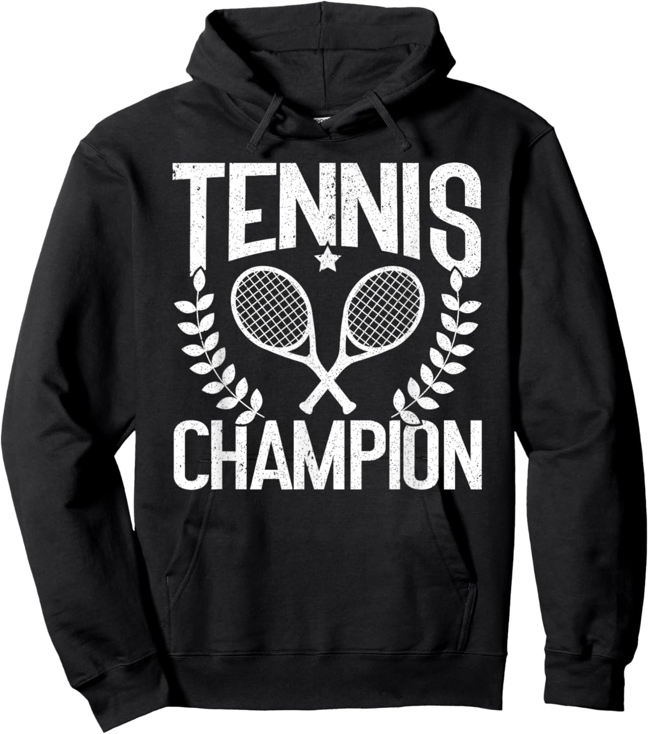 Tennis Champion Funny Tennis Hoodie - Hoodie | Black
