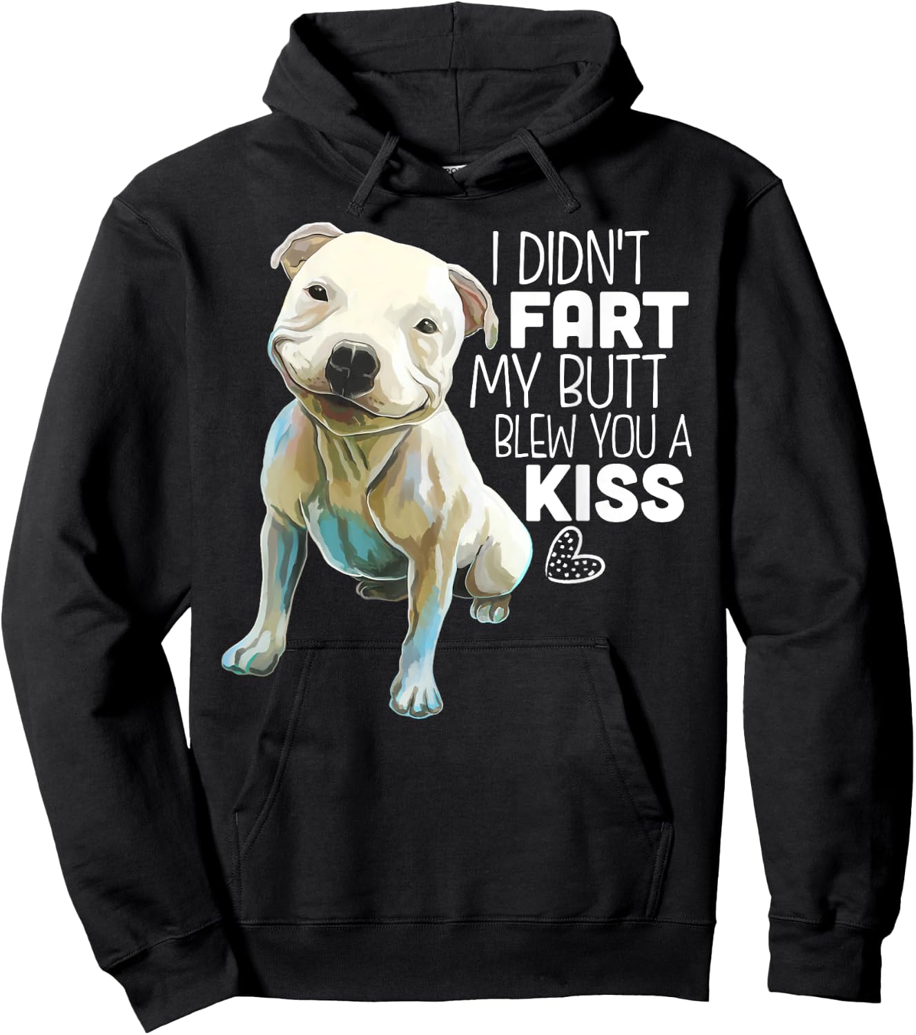 Pit Bull Shirt, Funny Dog Lover Gift Women Hoodie - Hoodie | Black