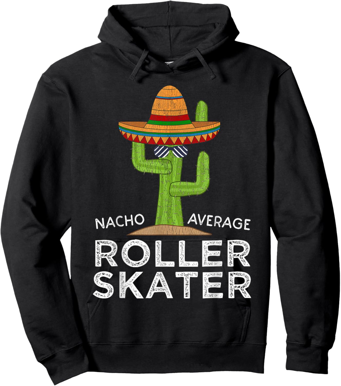 Fun Roller Skating Lover Humor Saying | Funny Roller Skater Hoodie - Hoodie | Black