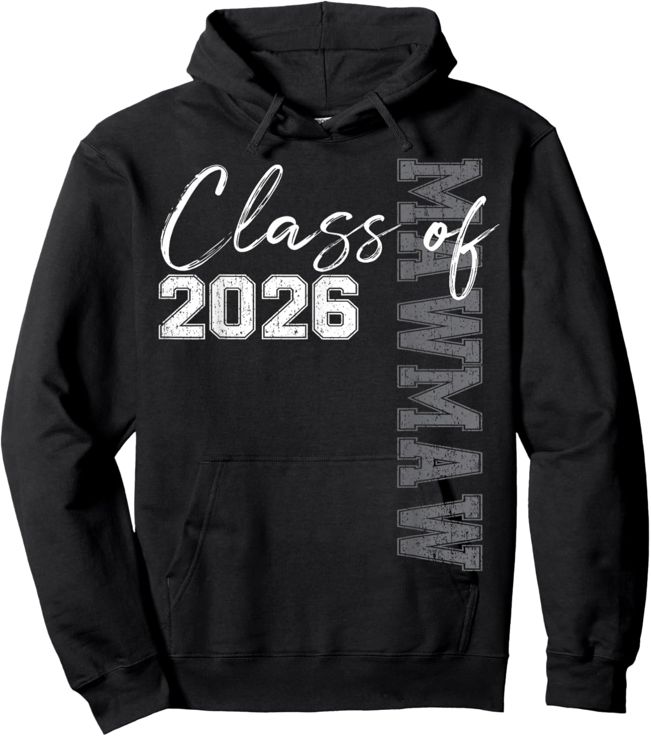 Proud Mawmaw Of A Class Of 2026 Graduate Senior 26 Hoodie - Hoodie | Black