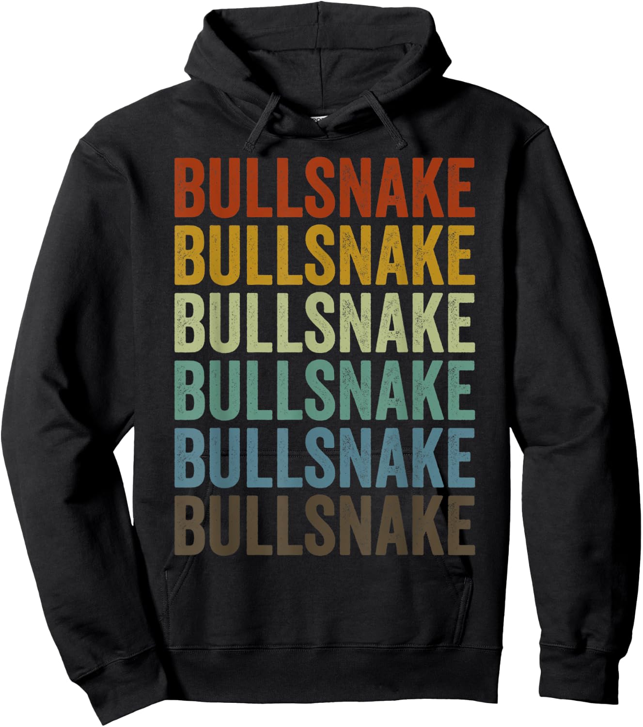 Bullsnake Retro Hoodie - Hoodie | Black