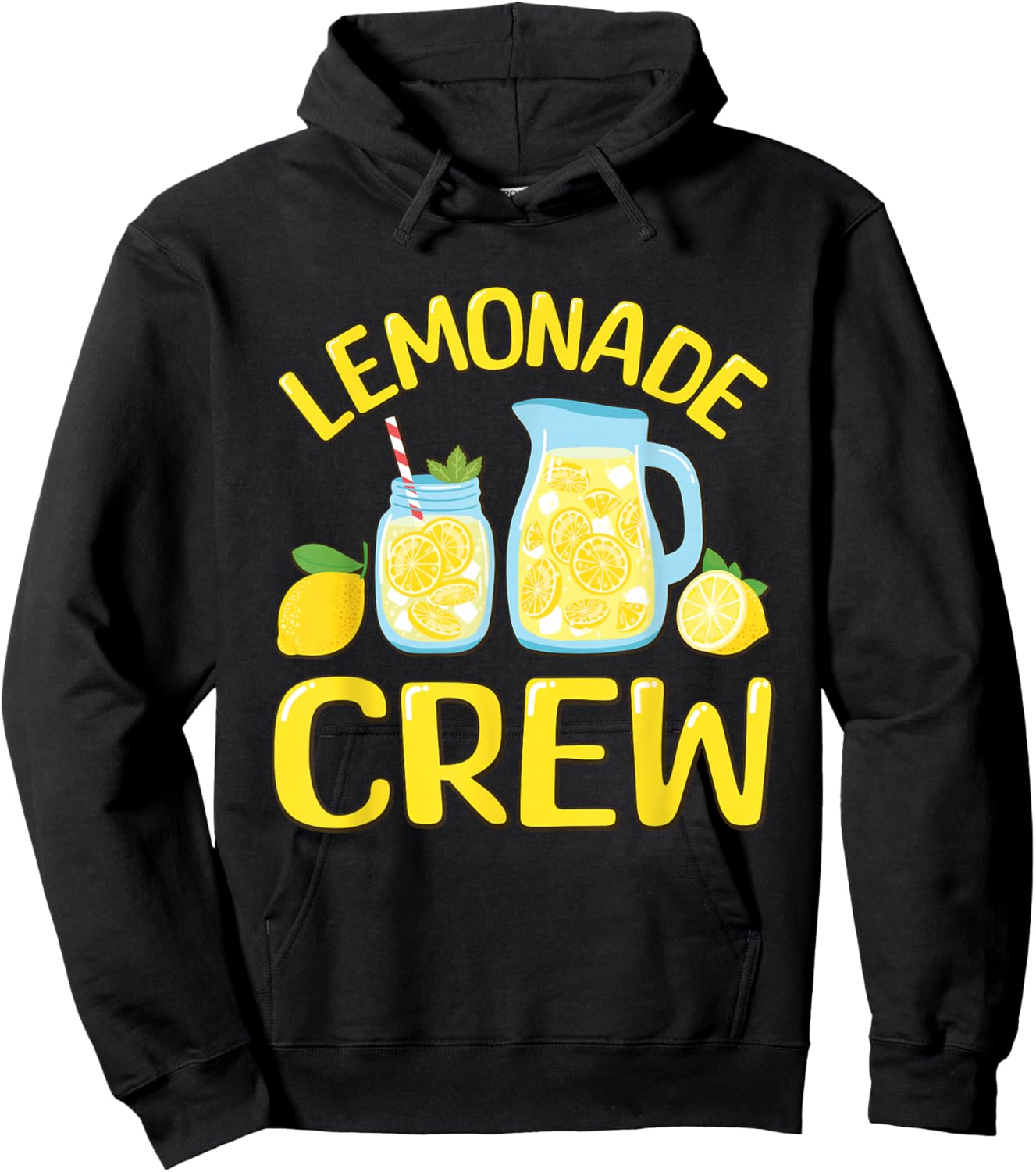 Lemonade Crew , Small, Black Hoodie - Hoodie | Black