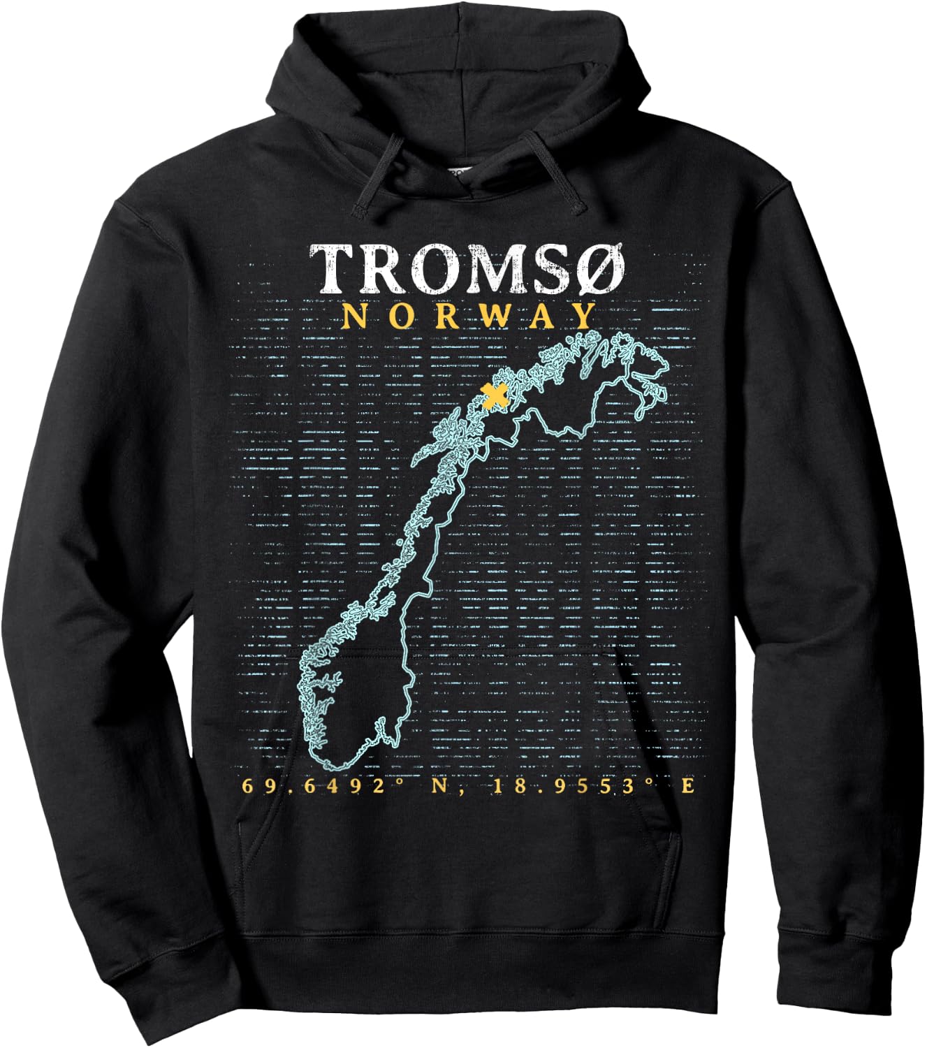 Norway Tromso Hoodie - Hoodie | Black