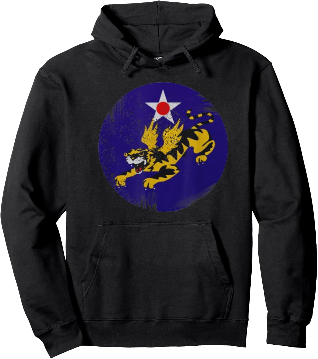 Flying Tigers 14th Space Command Vandenberg Hoodie - Hoodie | Black