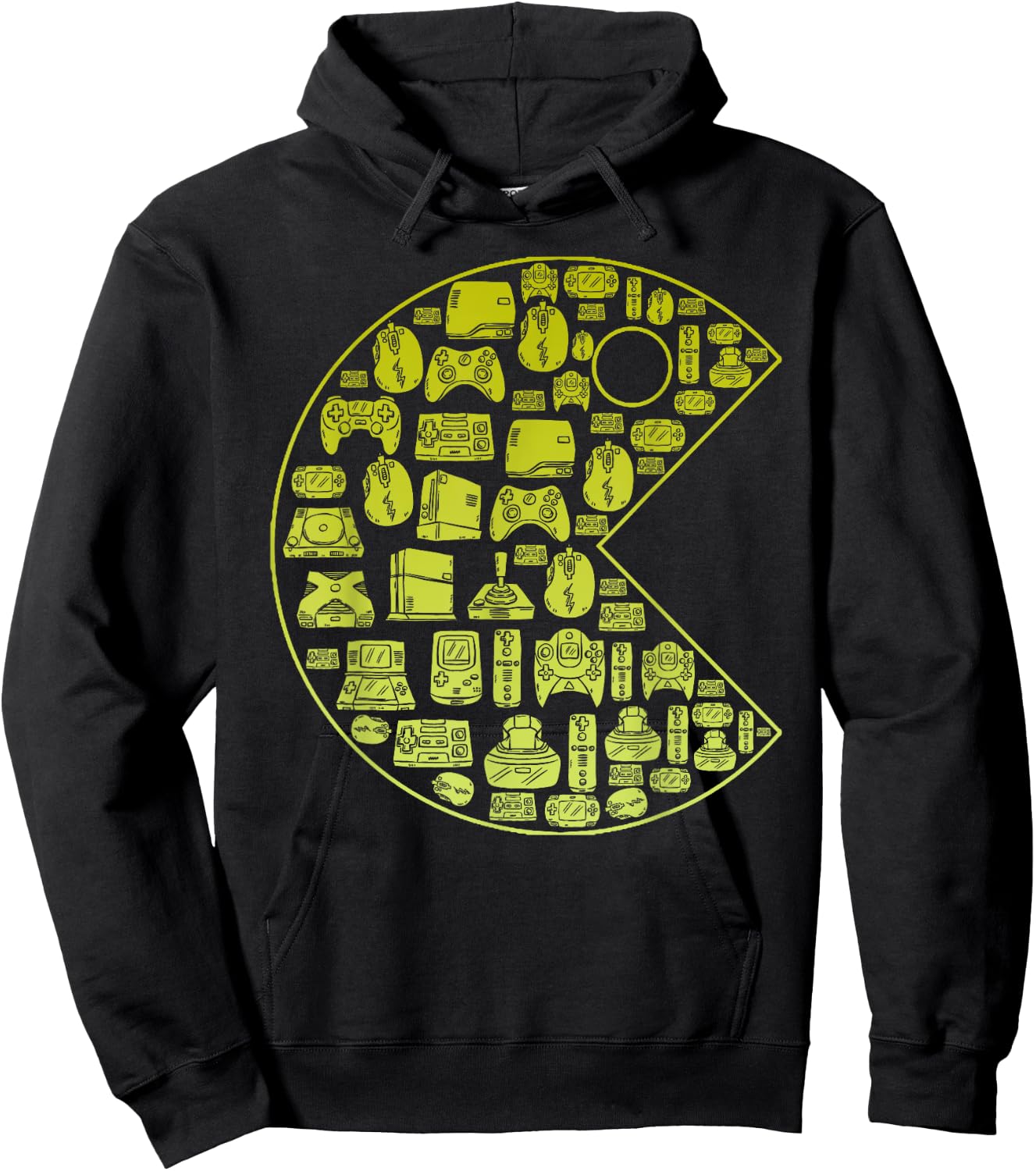 Vintage Video Game Player 1980 Retro Millennial Gamer Hoodie - Hoodie | Black