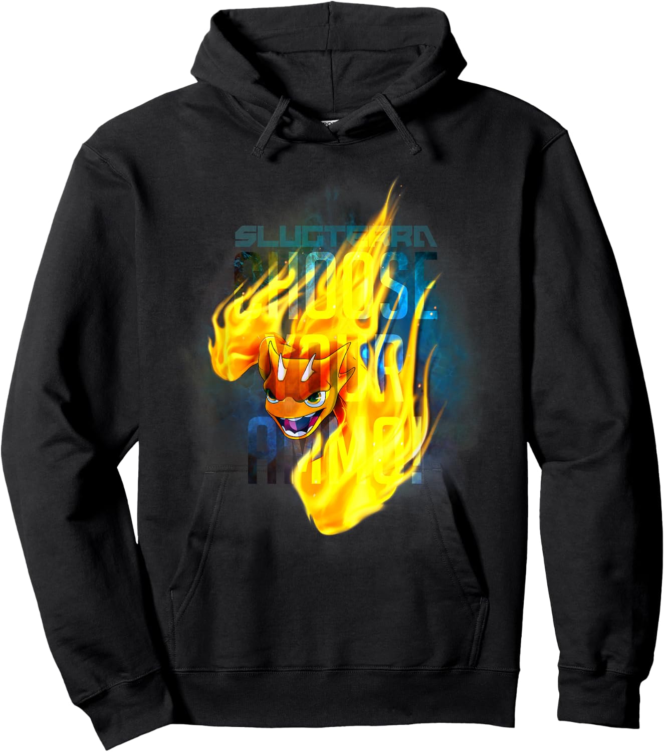 Slugterra - Choose Your Ammo - Burpy Hoodie - Hoodie | Black