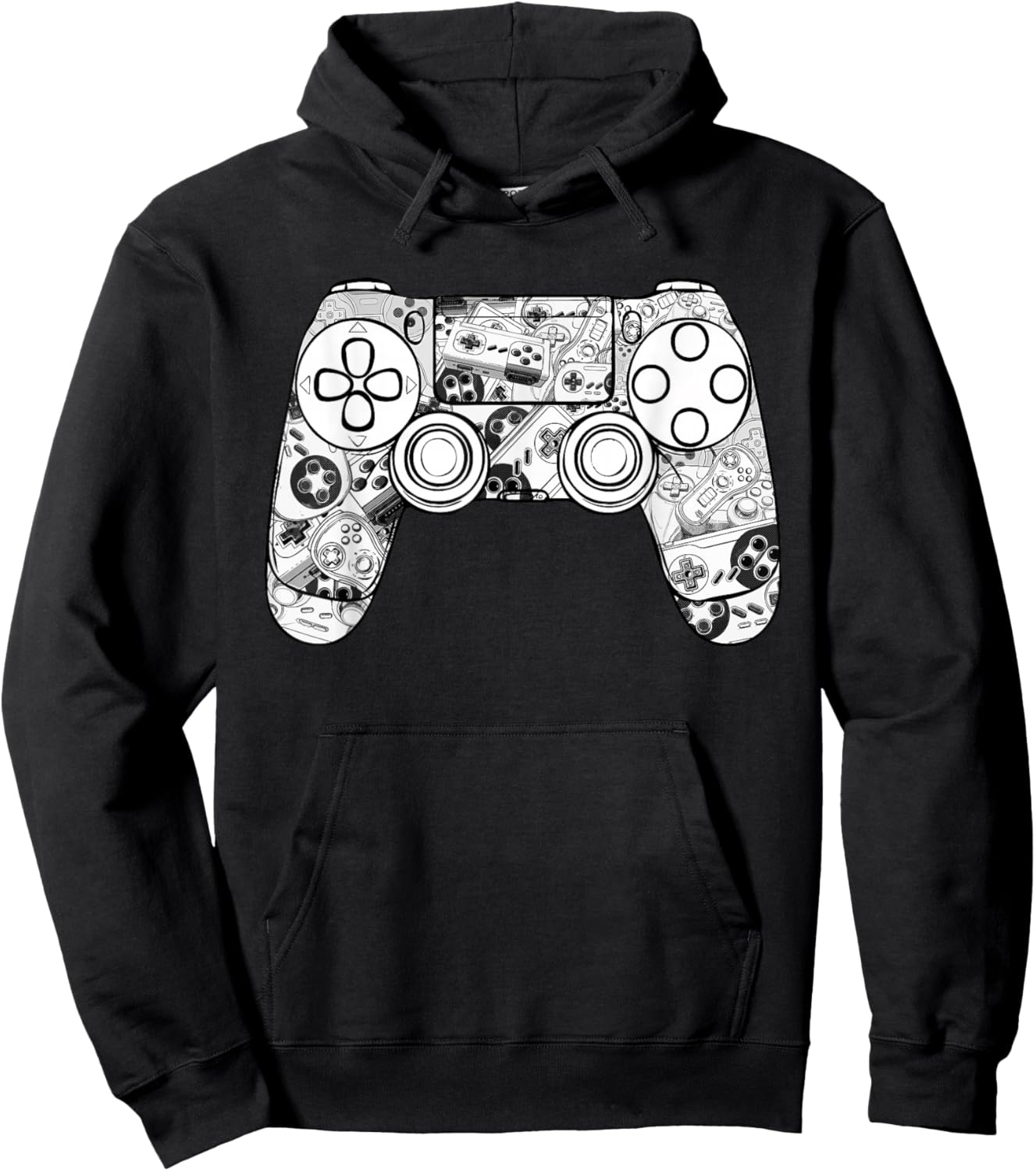 Gamer Shirt Gaming Shirts Boys Video Game Controller Hoodie - Hoodie | Black