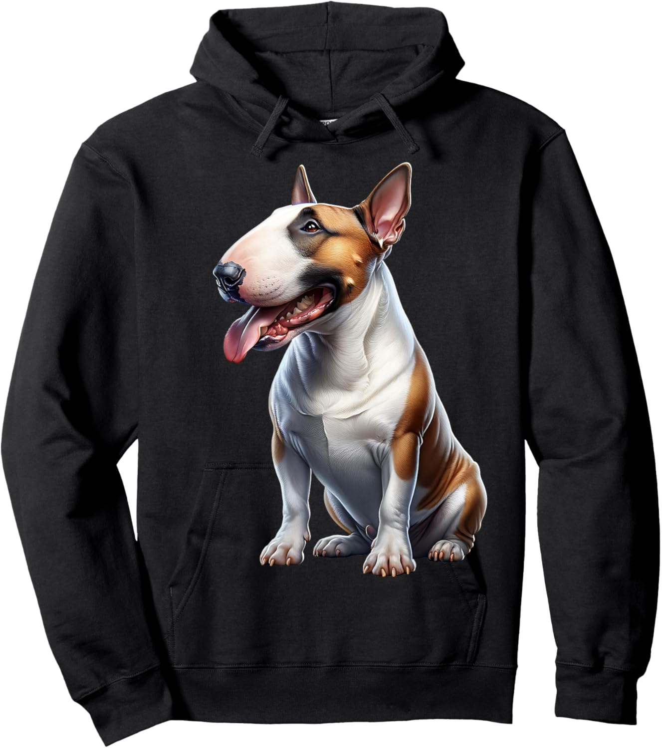Bull Terrier Design Bullterrier Hoodie - Hoodie | Black