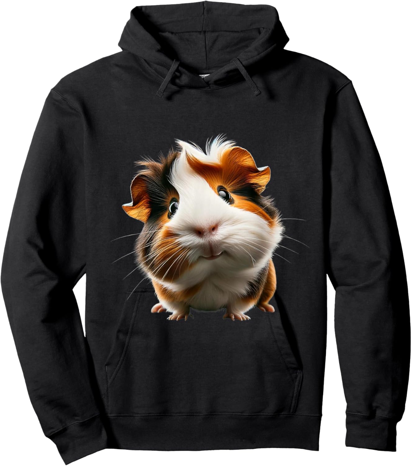 Just Sweet Designs Adorable Guinea Pig Design , Small, Black Hoodie - Hoodie | Black