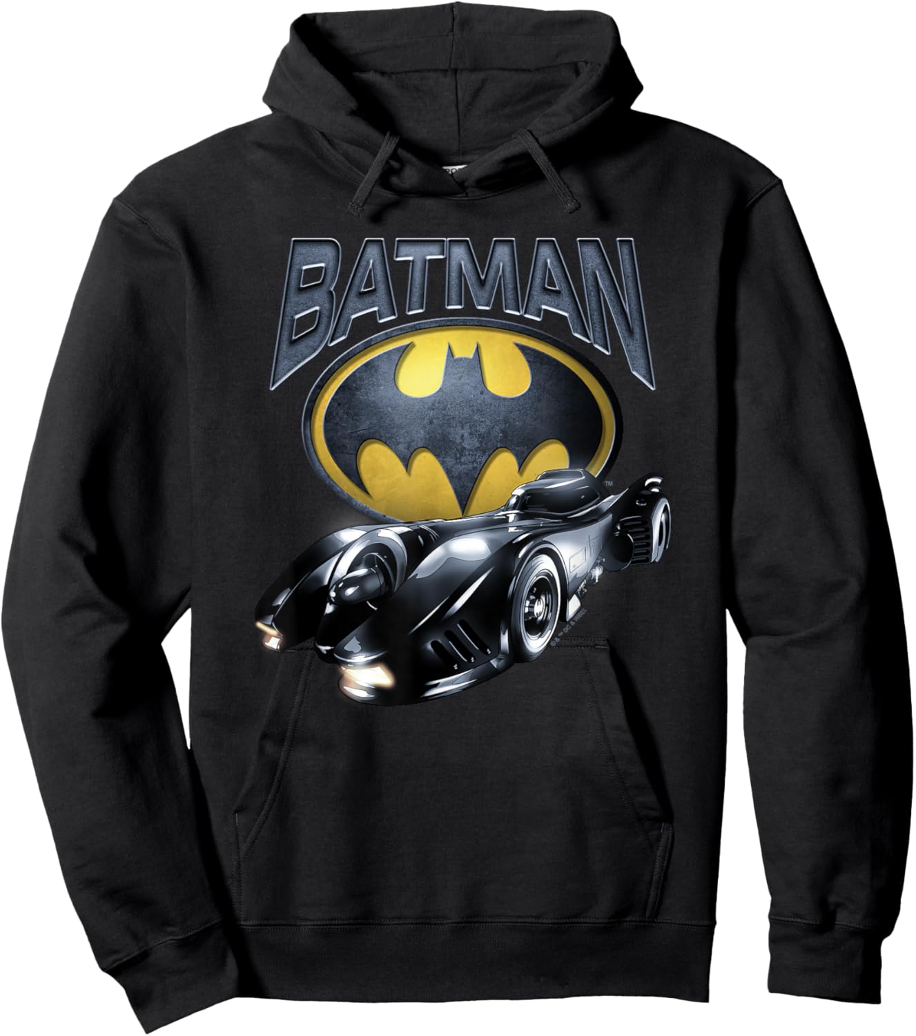 The Flash Movie Batman Batmobile Hoodie - Hoodie | Black