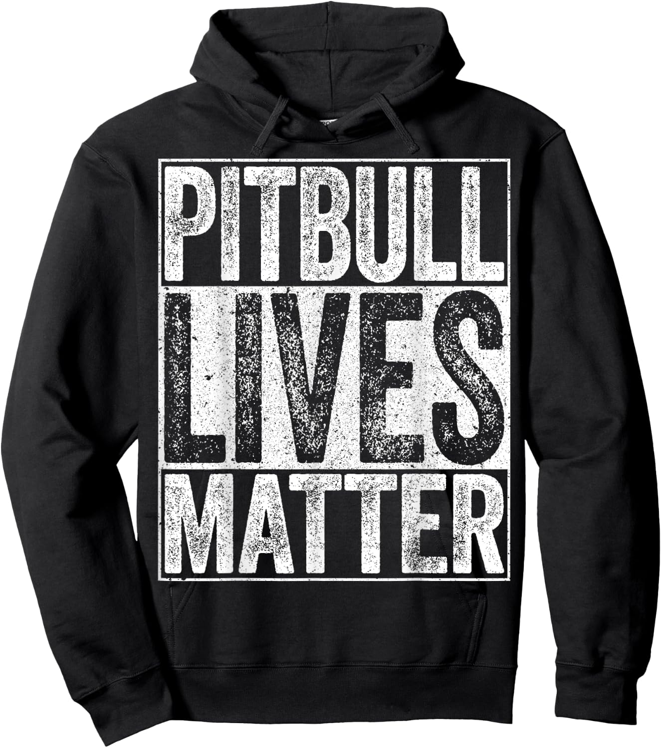 Pitbull Lives Matter Dog Lover Shirt Hoodie - Hoodie | Black