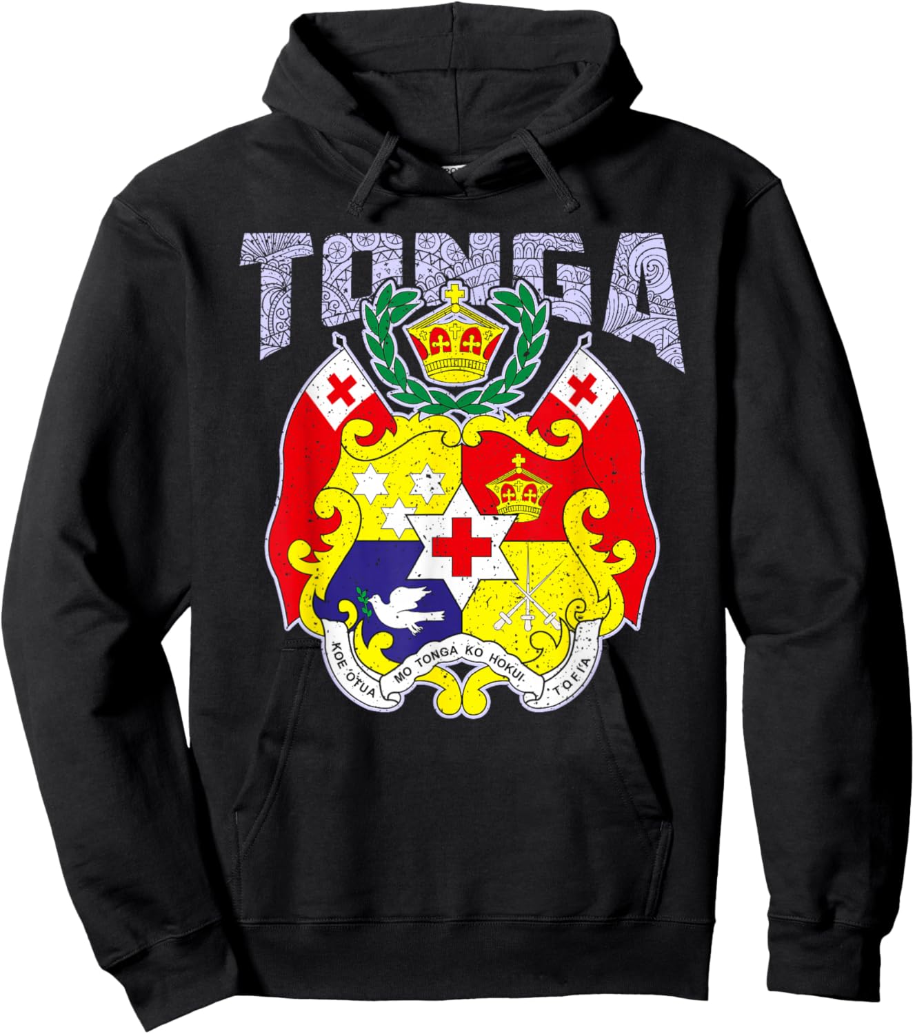 Tonga Country Island Nature Friendly Island Tonga Holiday Hoodie - Hoodie | Black