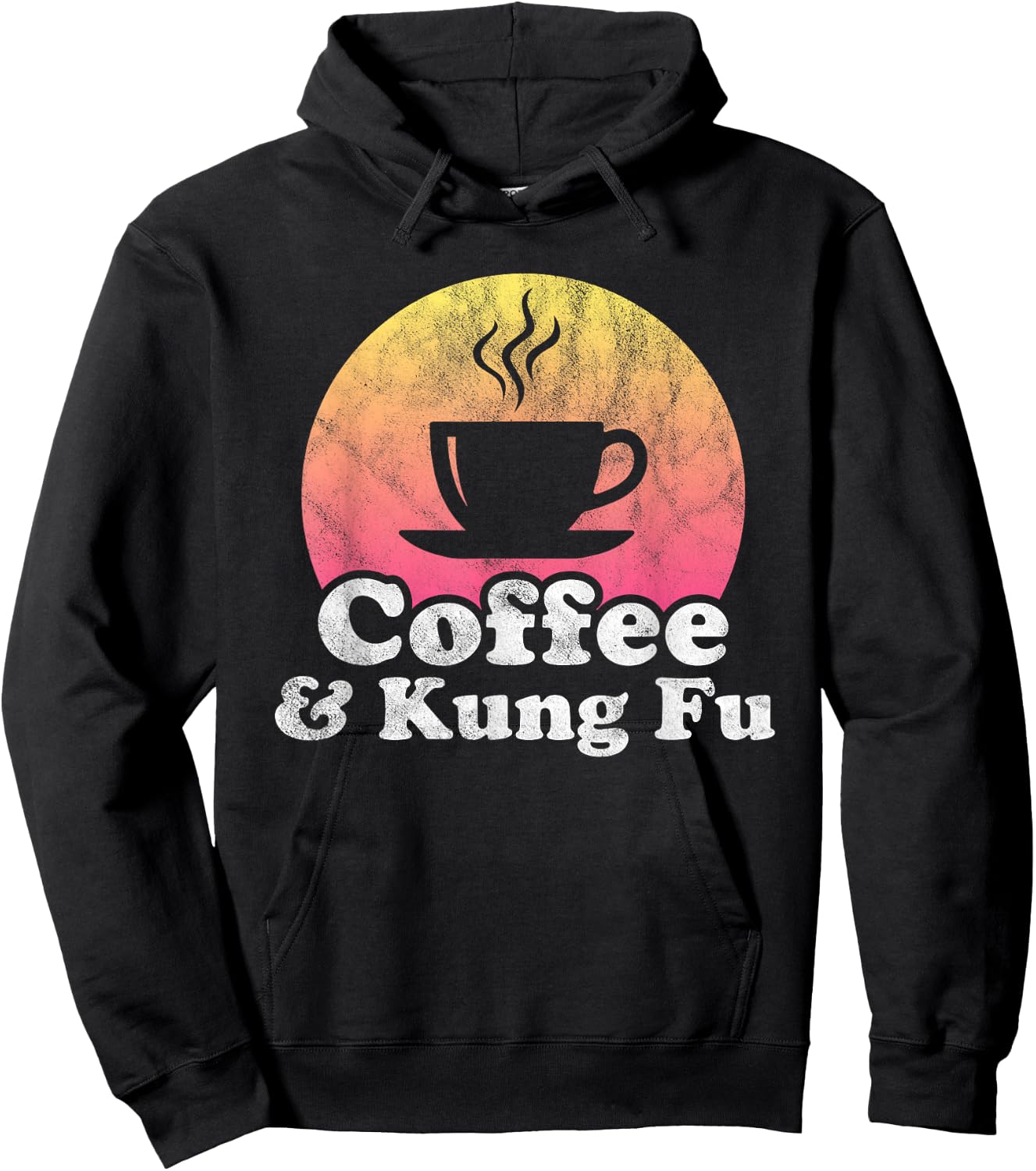 Coffee and Kung Fu Hoodie - Hoodie | Black