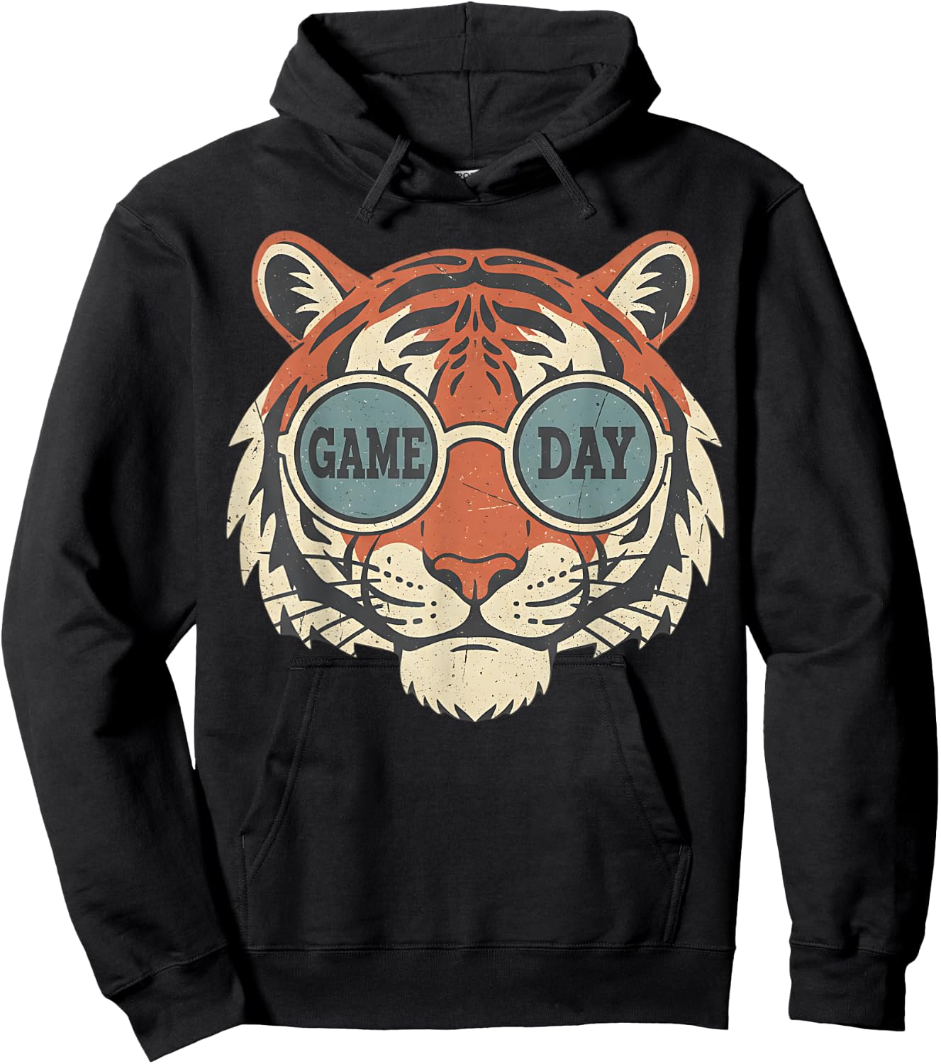 Game Day Tiger Hoodie - Hoodie | Black