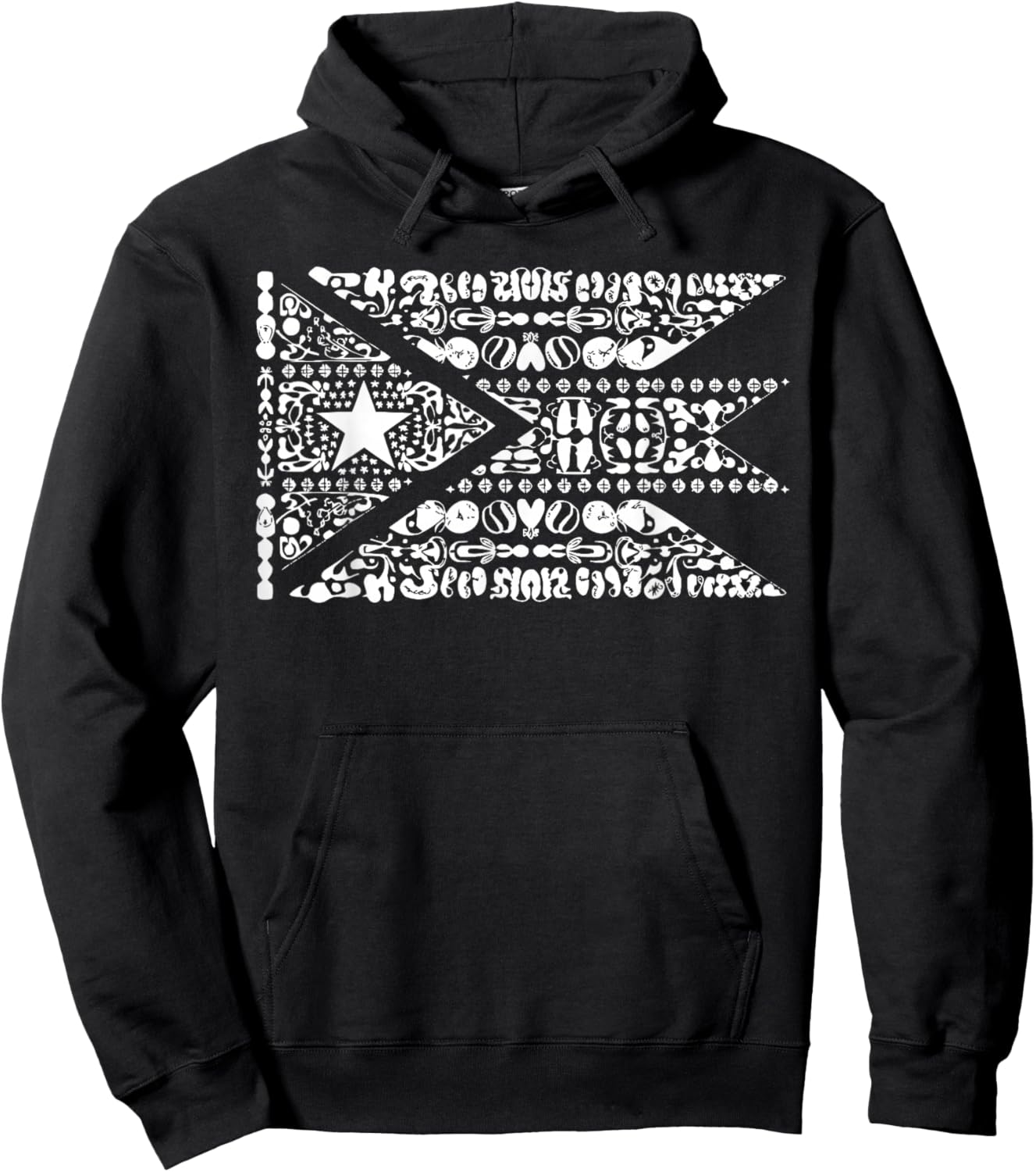 Taino Indian Puerto Rico Pride Boricua Puerto Rican Hoodie - Hoodie | Black