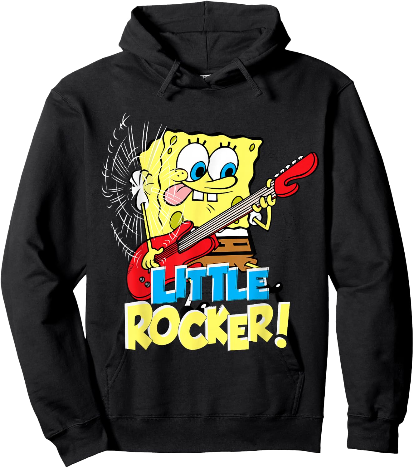 Spongebob Little Rocker! Hoodie - Hoodie | Black