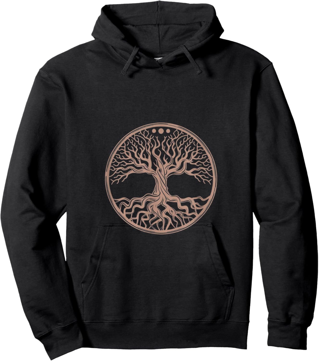 Tree Yggdrasil Viking Symbol of Life Celtic Nordic , Black, S Hoodie - Hoodie | Black