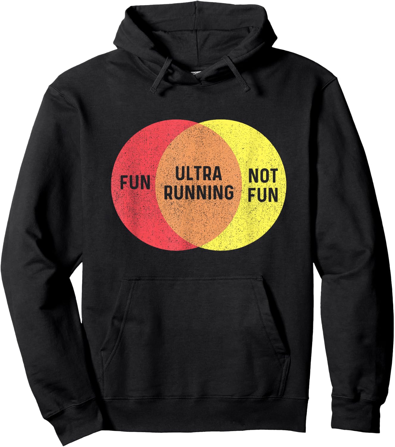 Ultra Running - Trail Runner Finisher Ultra Marathon Hoodie - Hoodie | Black