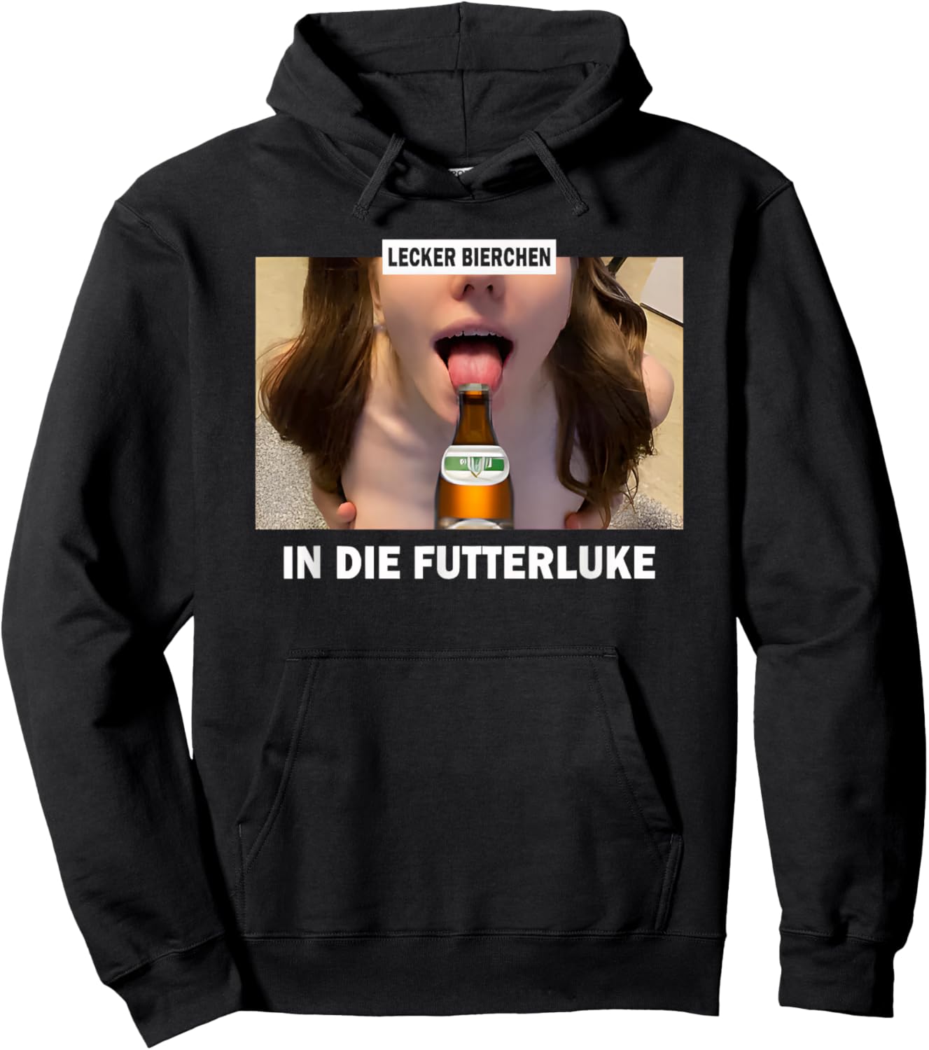 Lecker Bierchen in Die Futterluke Hoodie - Hoodie | Black