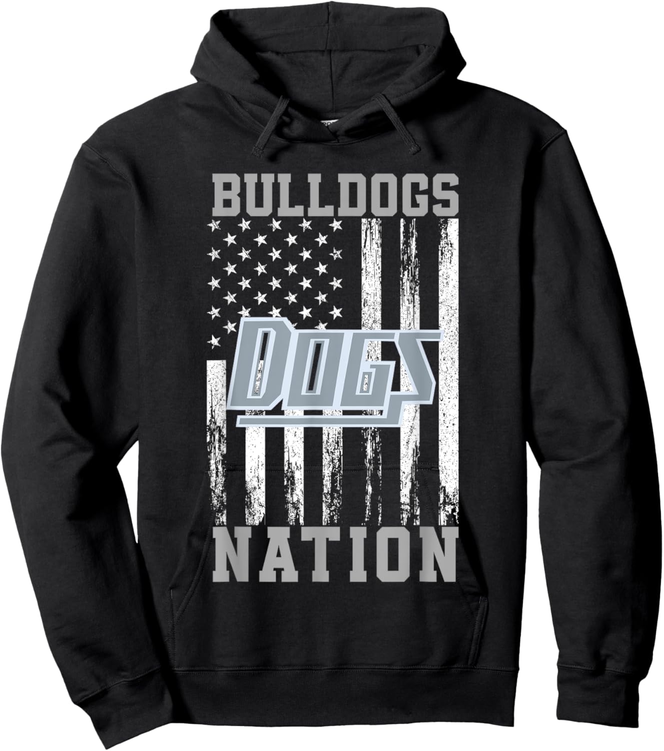 Edmond Memorial Bulldogs Logo Nation HS Hoodie - Hoodie | Black