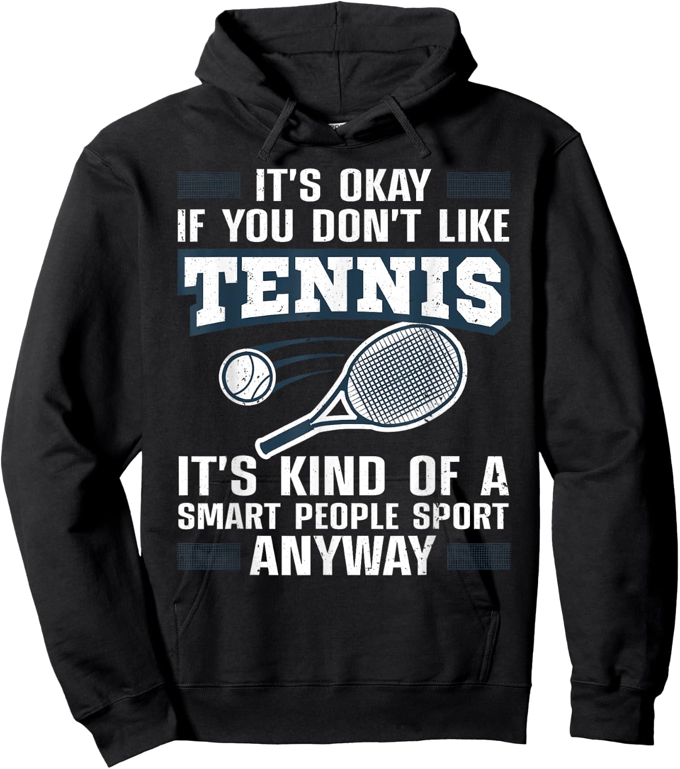 Cute Tennis Women Tennis Players Coach Sports Humor Hoodie - Hoodie | Black