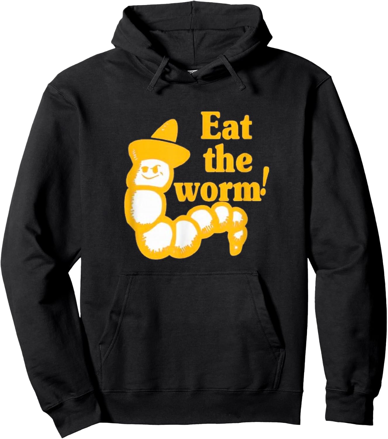 Eat The Worm Hoodie - Hoodie | Black