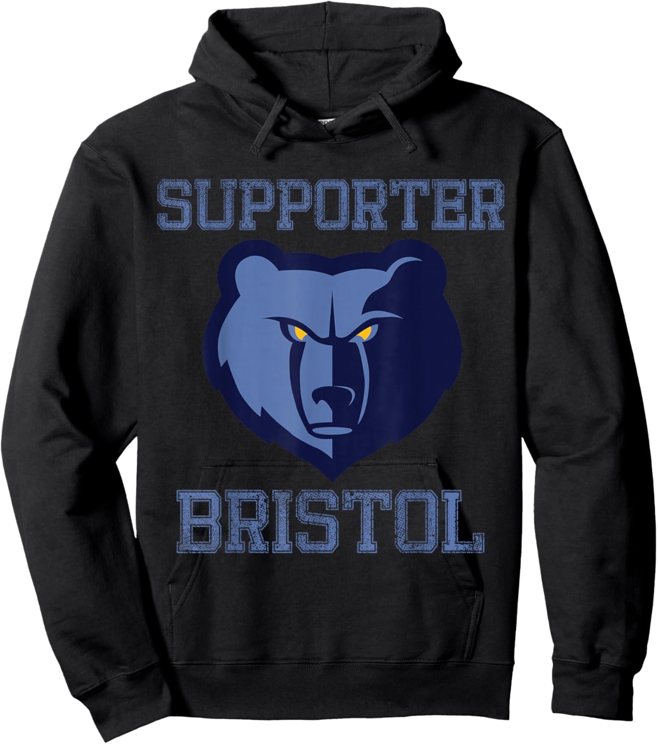 Supporter Bristol Rugby Funny Rugbyman England Hoodie - Hoodie | Black