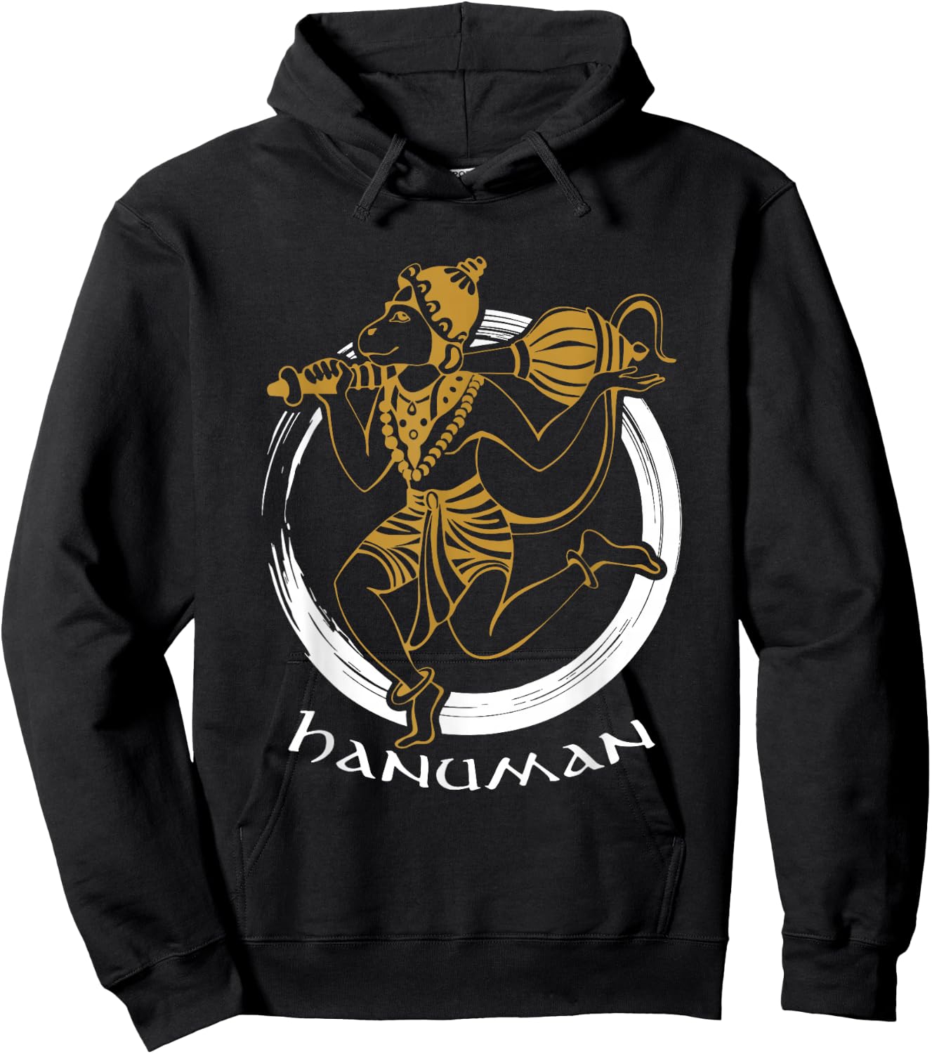 Gifts for Hindus Hinduism Diwali Festival Gods Lord Hanuman Hoodie - Hoodie | Black