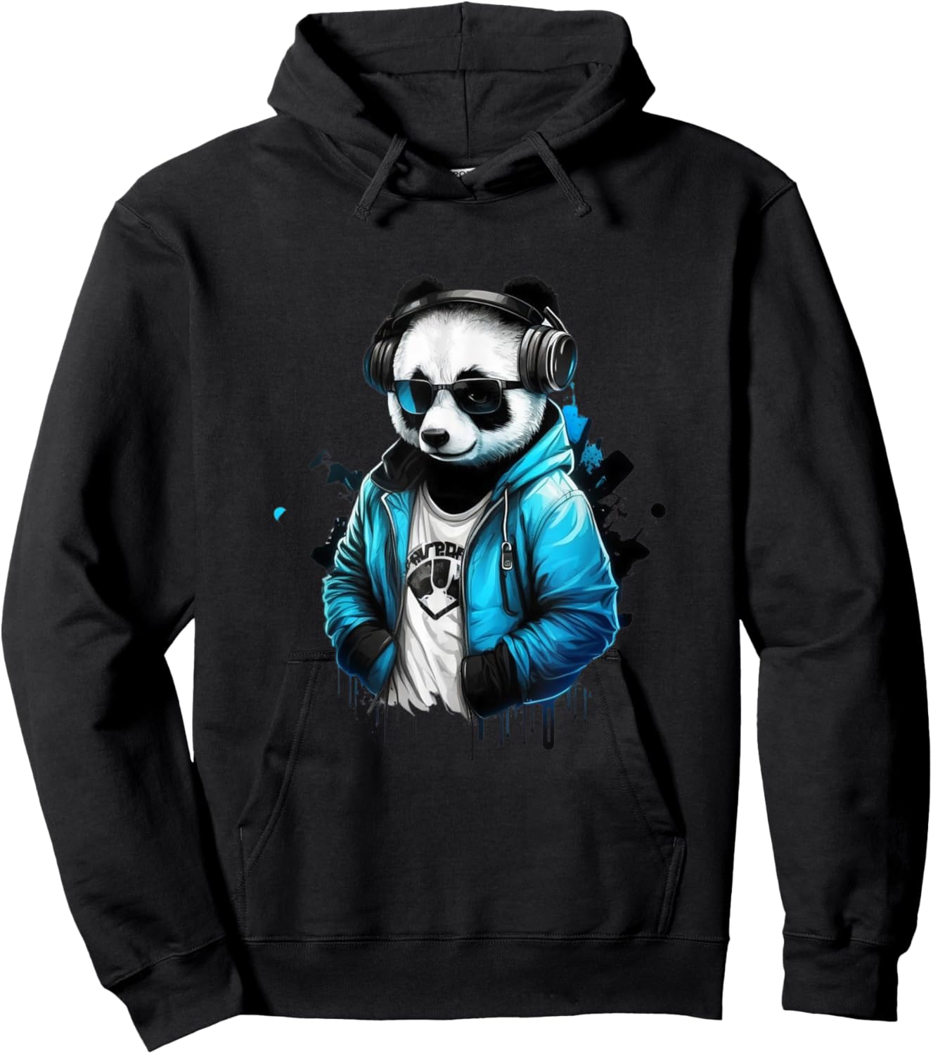 Panda Music DJ Controller Gaming Panda Hoodie - Hoodie | Black