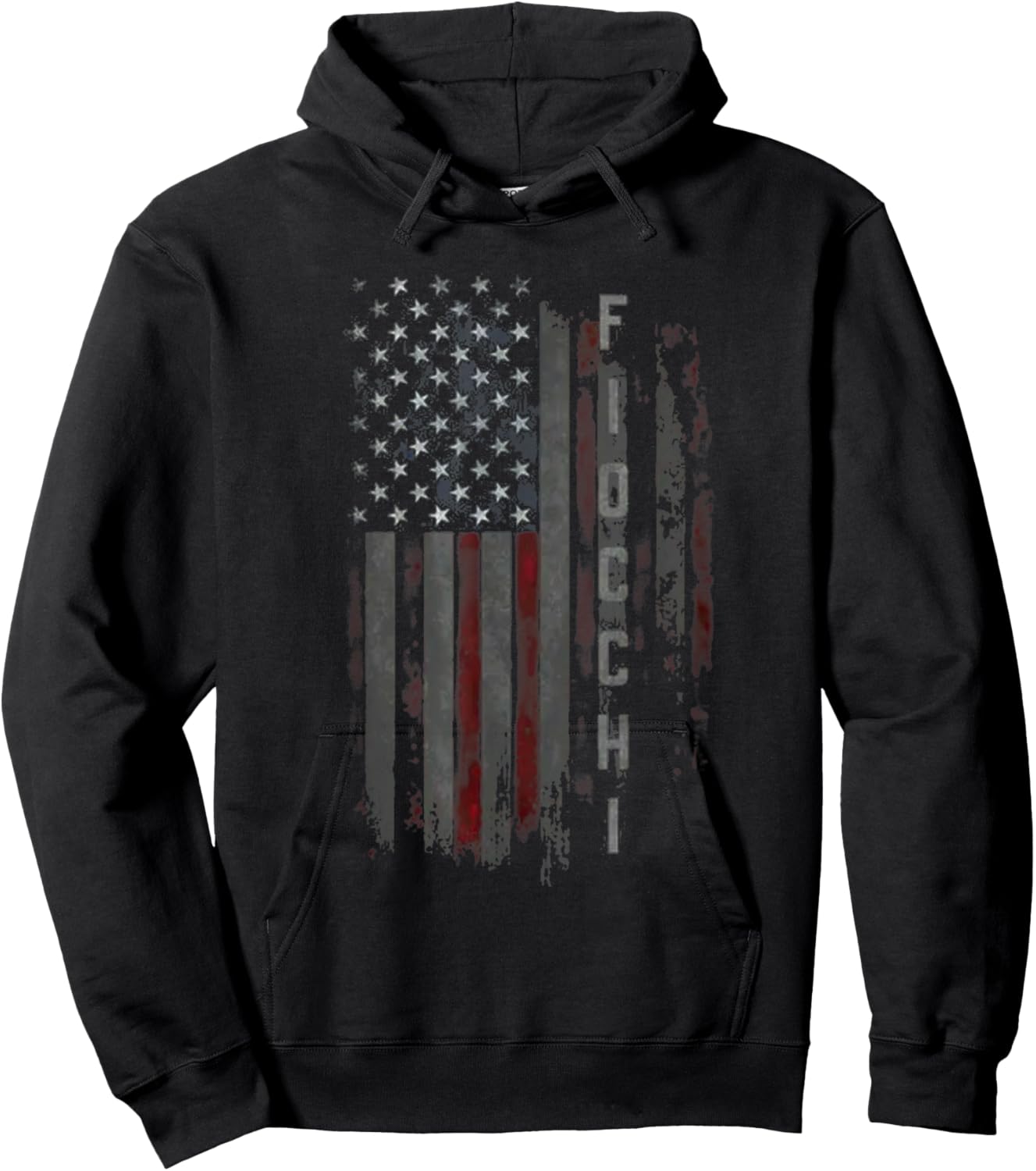 Fiocchi Family American Flag Hoodie - Hoodie | Black