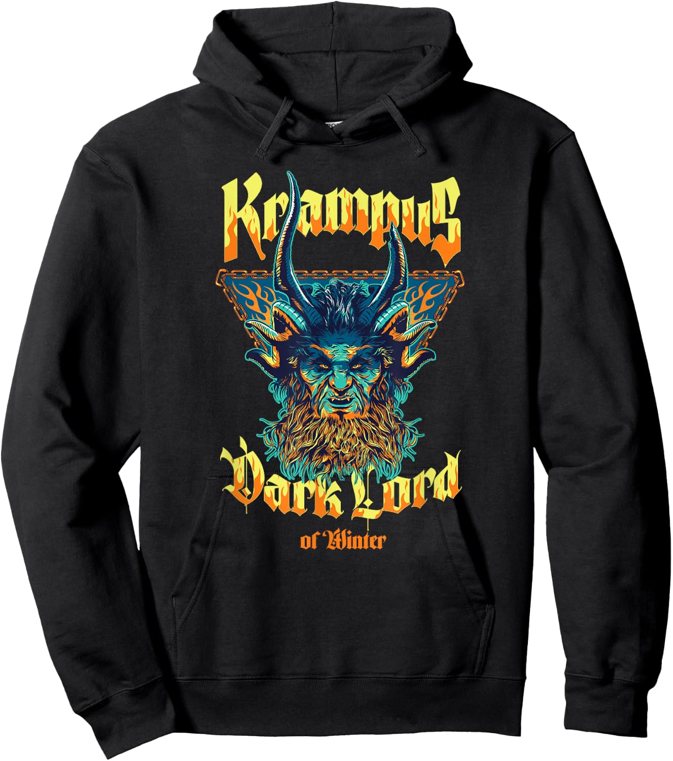 Red One - Krampus Dark Lord of Winter Hoodie - Hoodie | Black
