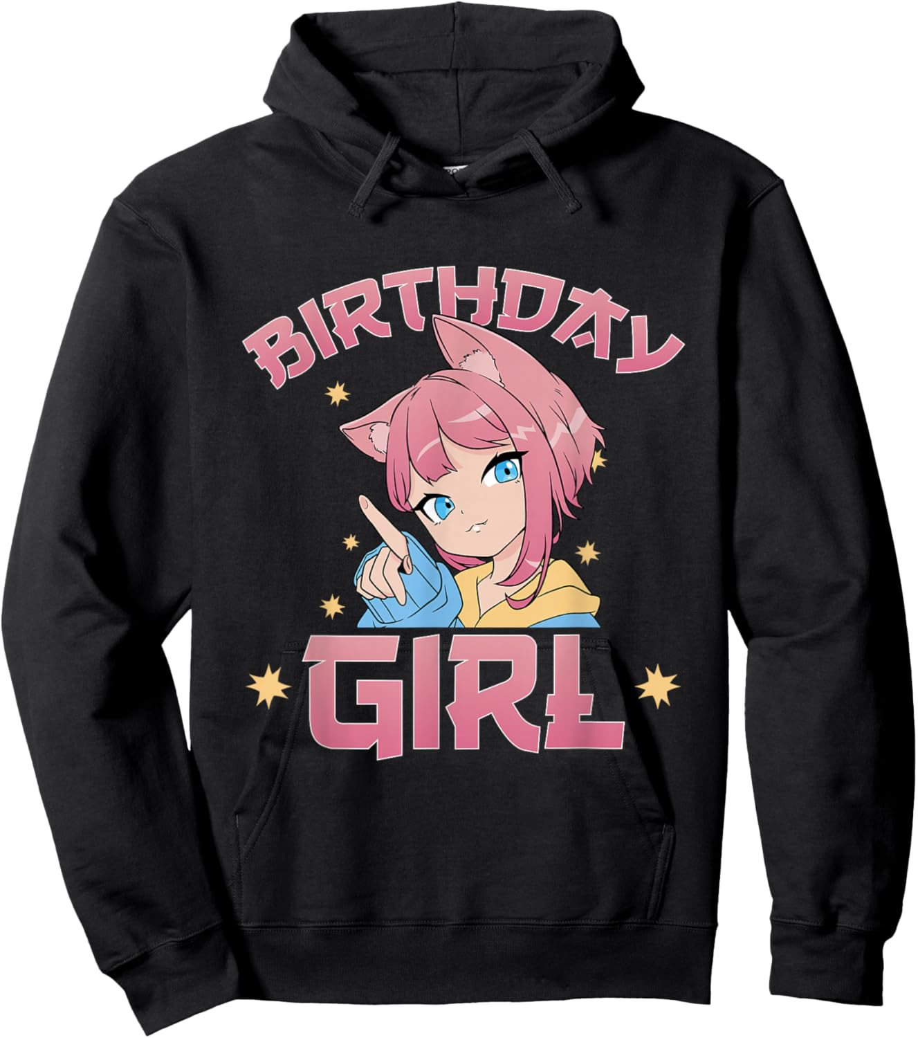 Anime Manga - Birthday Girl Hoodie - Hoodie | Black