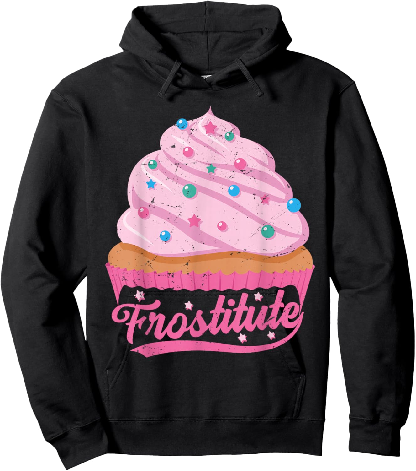 Frostitute - Funny Baker - Sarcastic Baking Wife Hoodie - Hoodie | Black