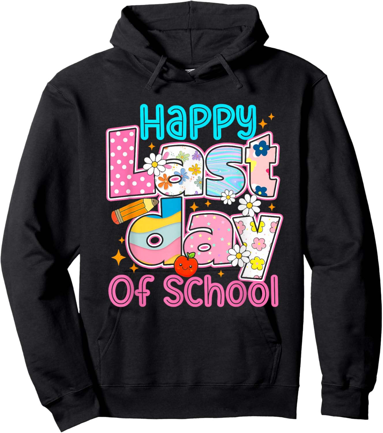 Kids Hello Summer Hoodie - Hoodie | Black