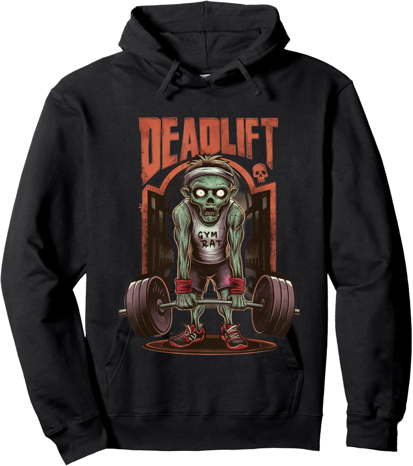 Zombie Workout Gym Hoodie - Hoodie | Black