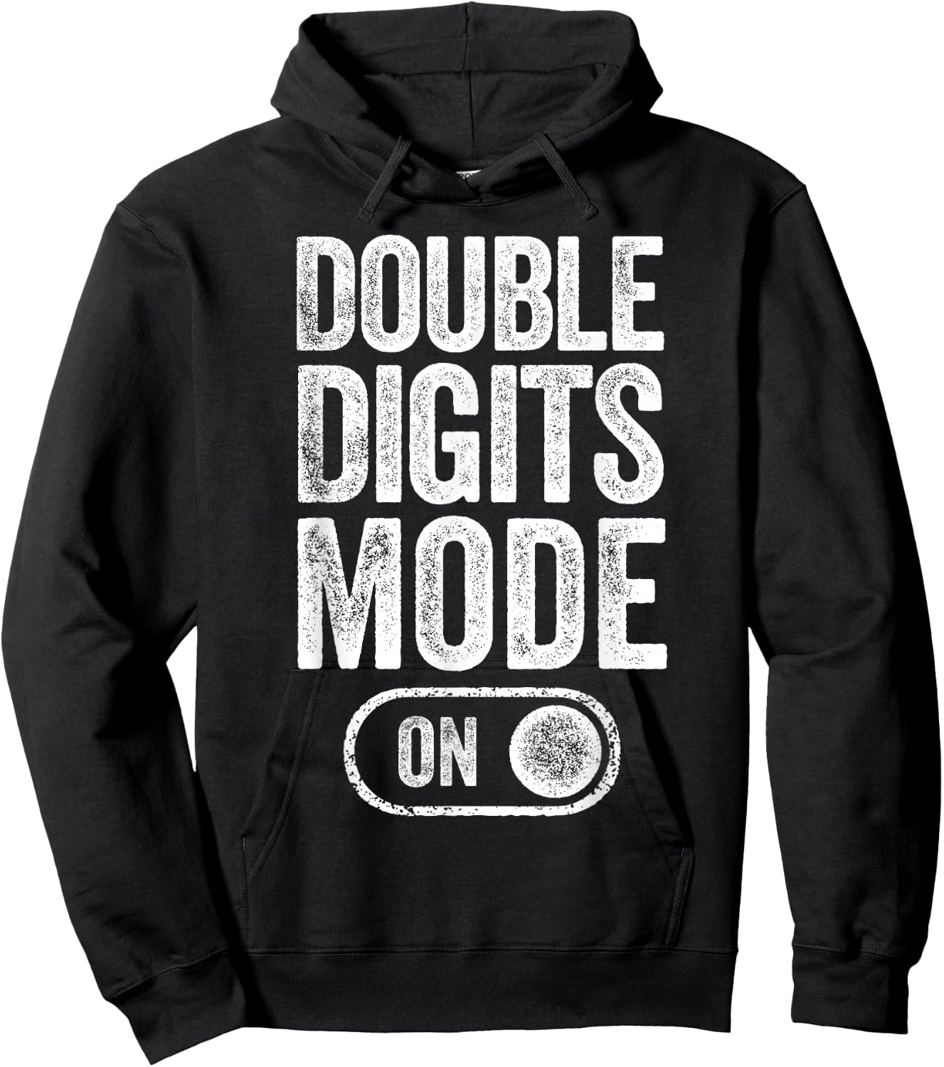Double Digits Mode On 10Th Birthday Gifts Bday 10 Years Old Hoodie - Hoodie | Black